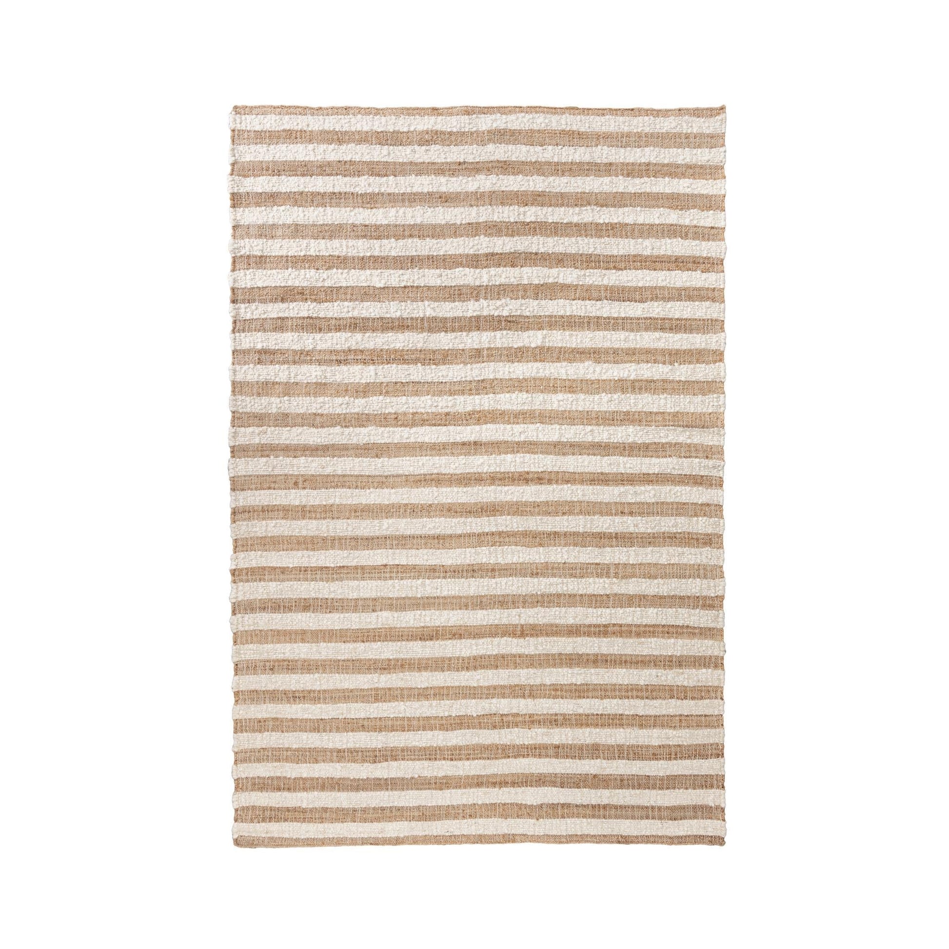 Rhodes Stripe Natural/Ivory Rug - Ornate Home