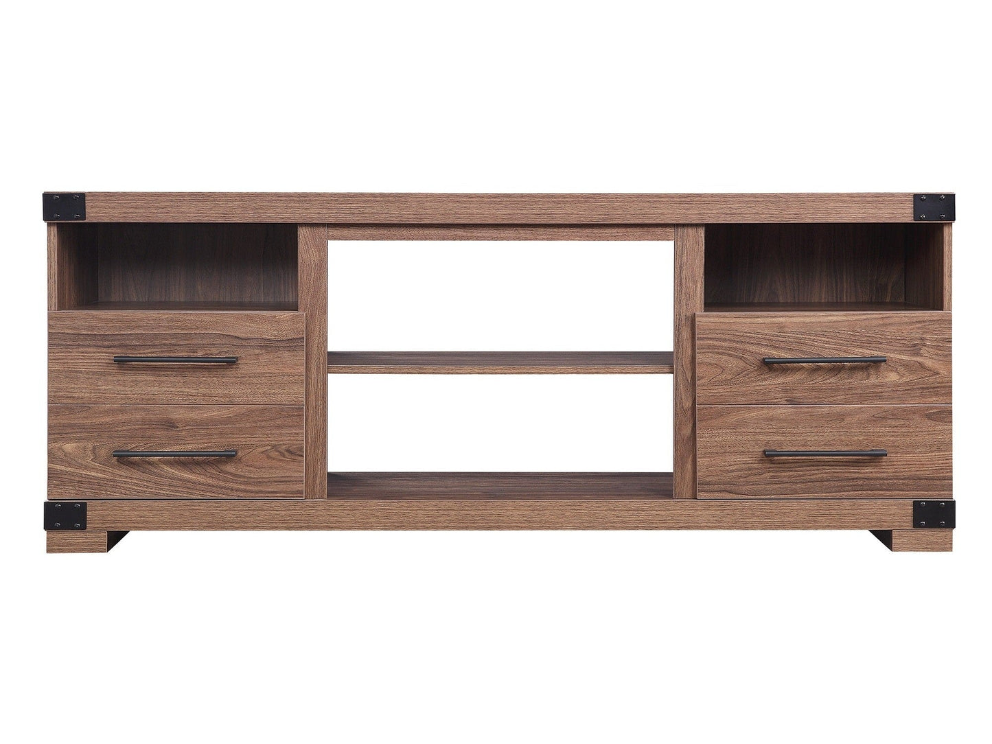 Richmond 60" TV Stand in Brown - Ornate Home