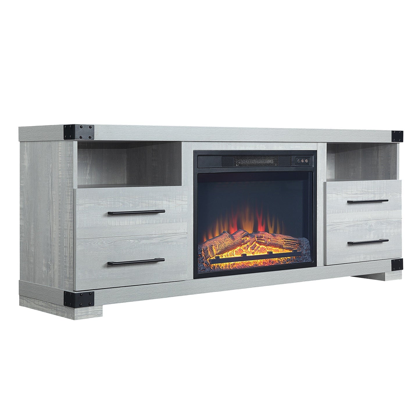 Richmond Fireplace in Grey - Ornate Home