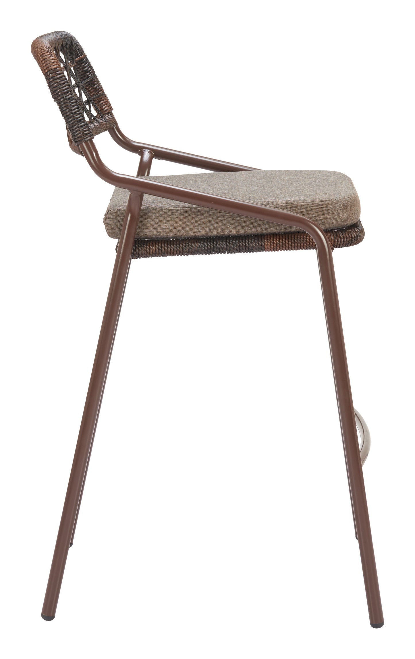Rio Brown Outdoor Barstool (Set of 2) - Ornate Home