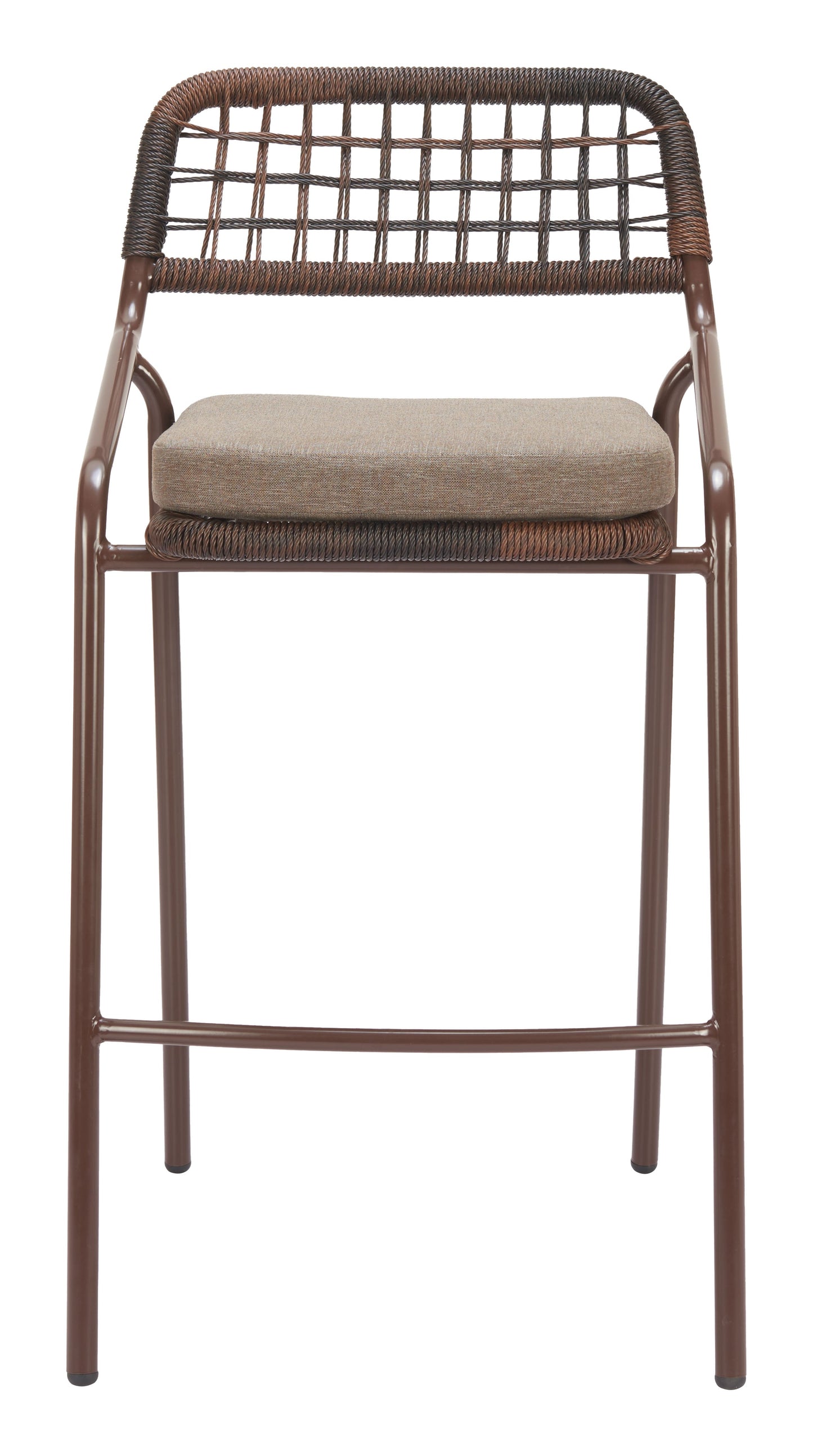 Rio Brown Outdoor Barstool (Set of 2) - Ornate Home
