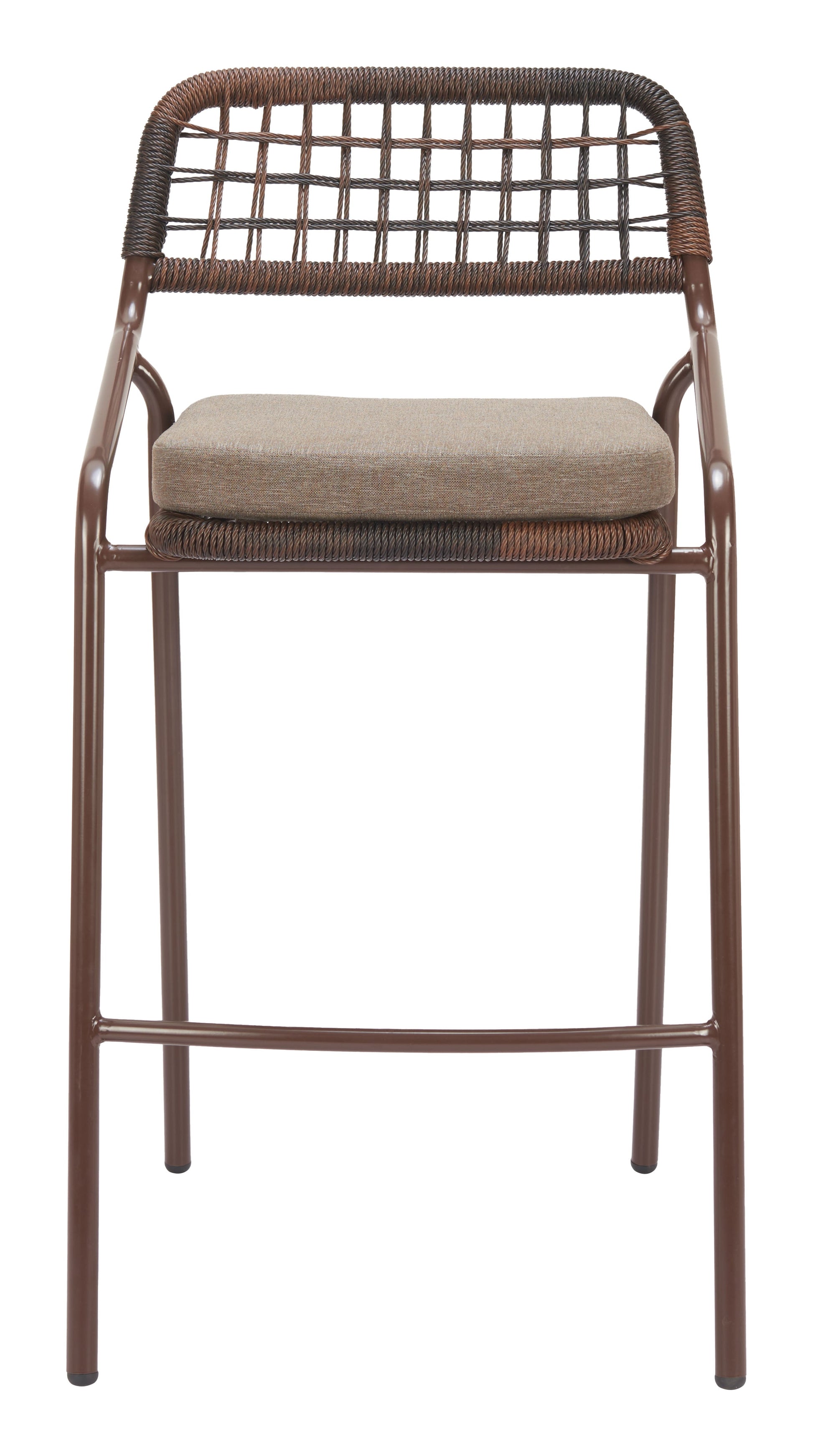 Rio Brown Outdoor Barstool (Set of 2) - Ornate Home