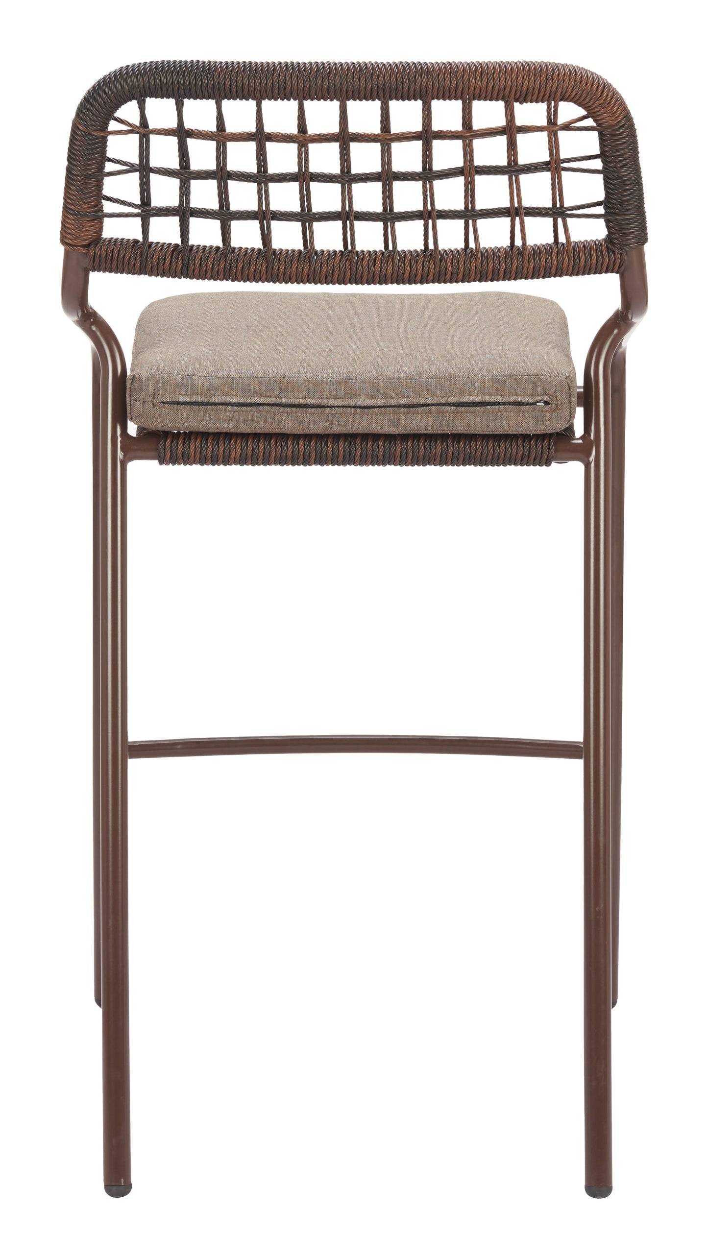 Rio Brown Outdoor Barstool (Set of 2) - Ornate Home