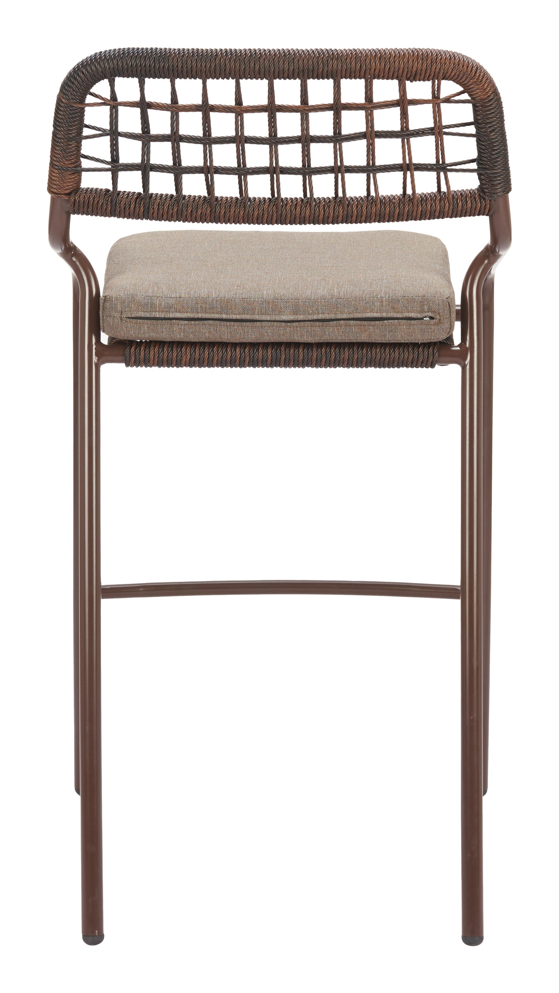 Rio Brown Outdoor Barstool (Set of 2) - Ornate Home
