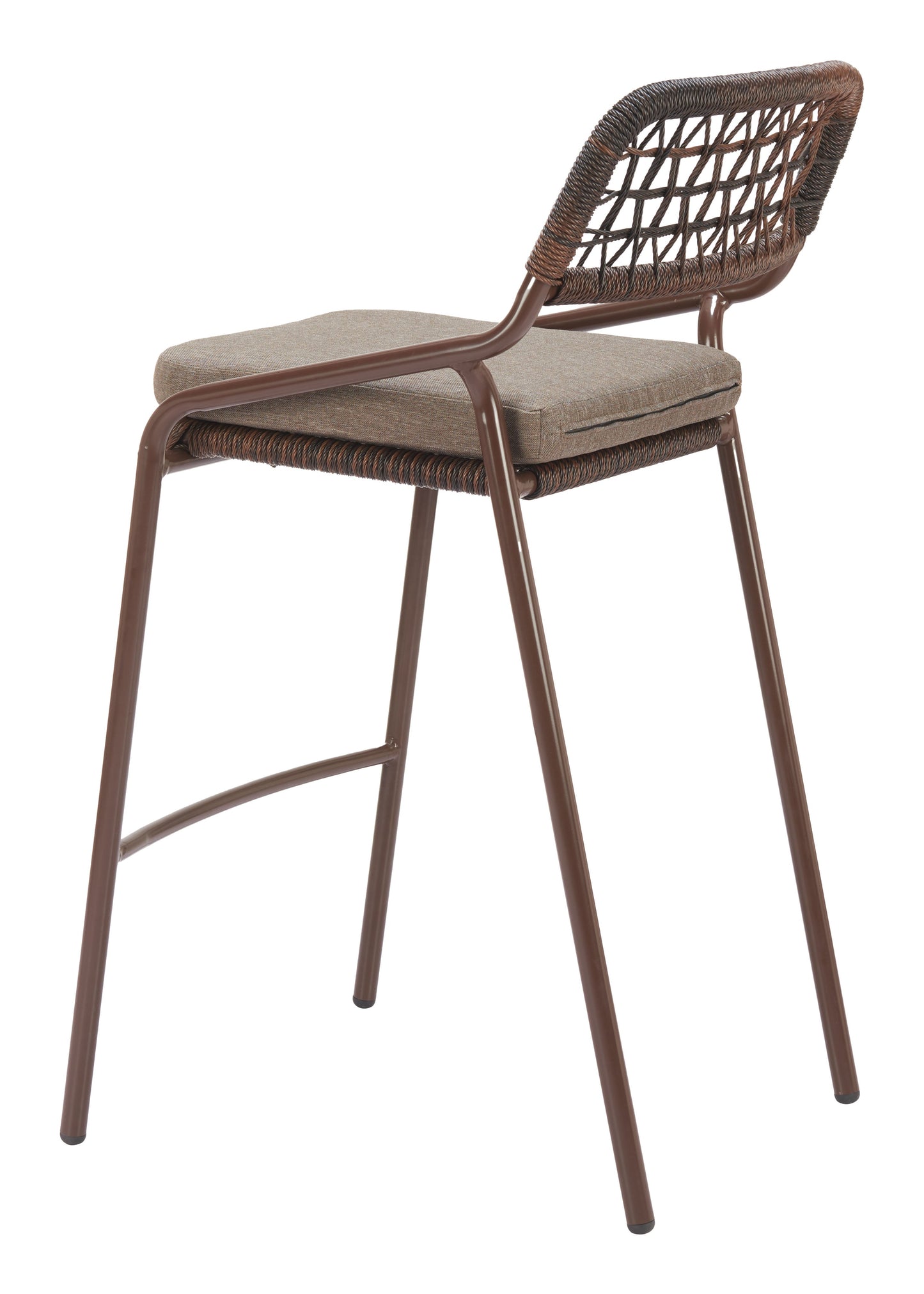 Rio Brown Outdoor Barstool (Set of 2) - Ornate Home