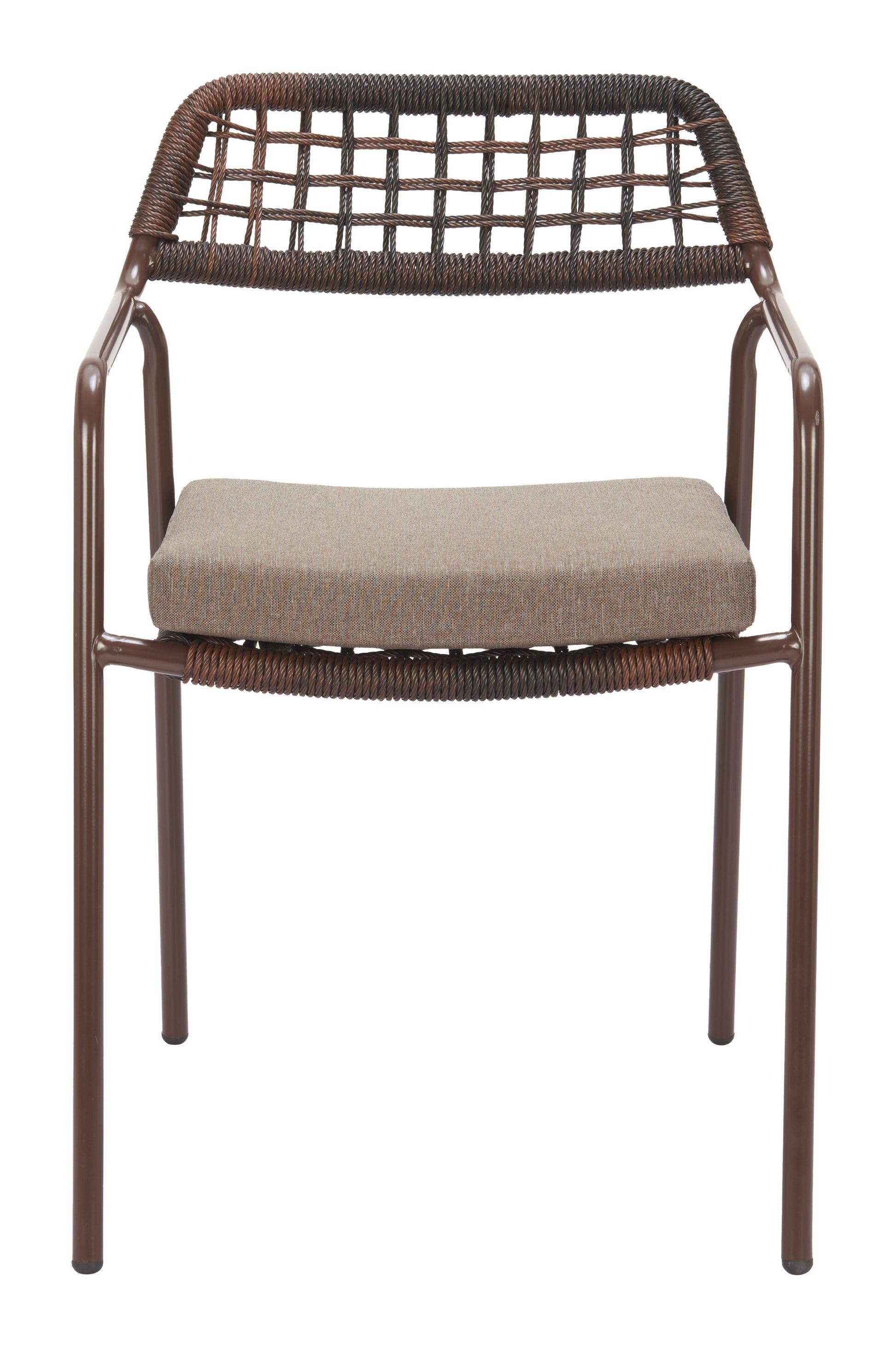 Rio Brown Outdoor Dining Chair (Set of 2) - Ornate Home