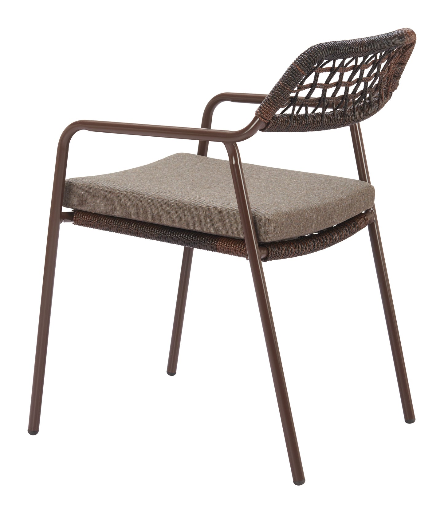 Rio Brown Outdoor Dining Chair (Set of 2) - Ornate Home
