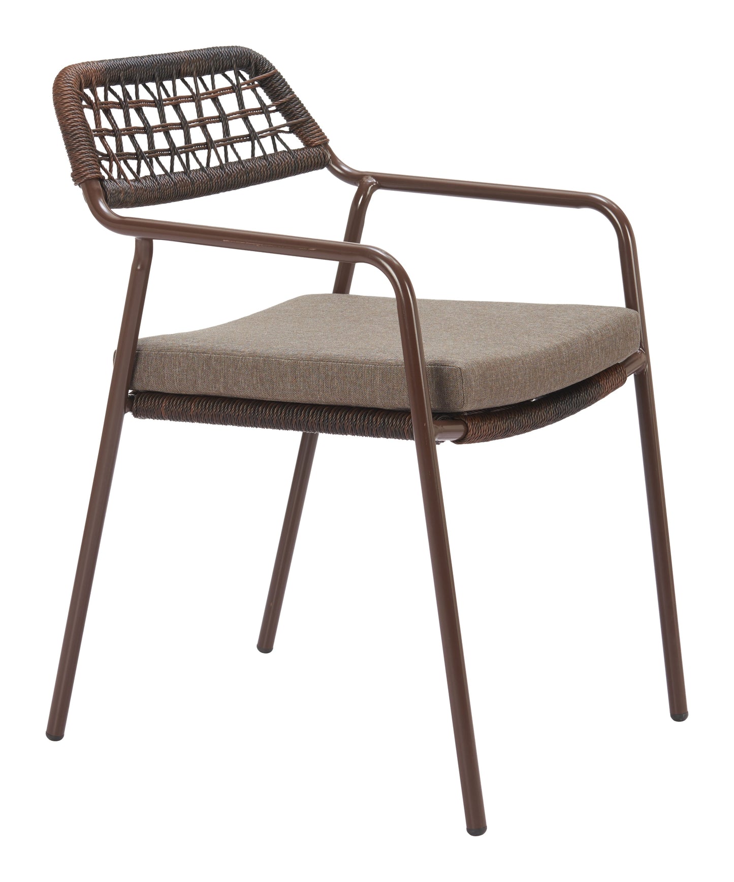Rio Brown Outdoor Dining Chair (Set of 2) - Ornate Home