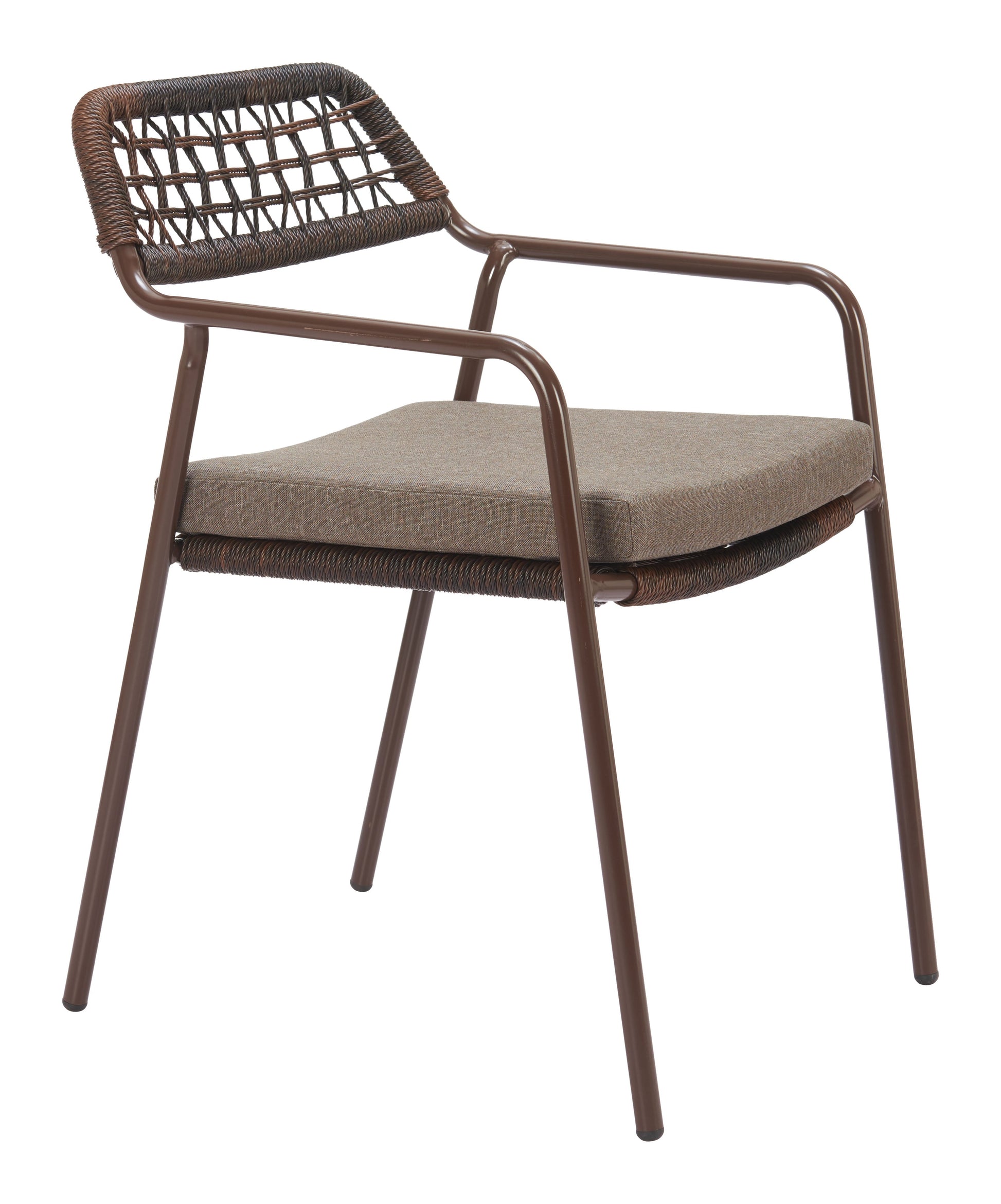 Rio Brown Outdoor Dining Chair (Set of 2) - Ornate Home