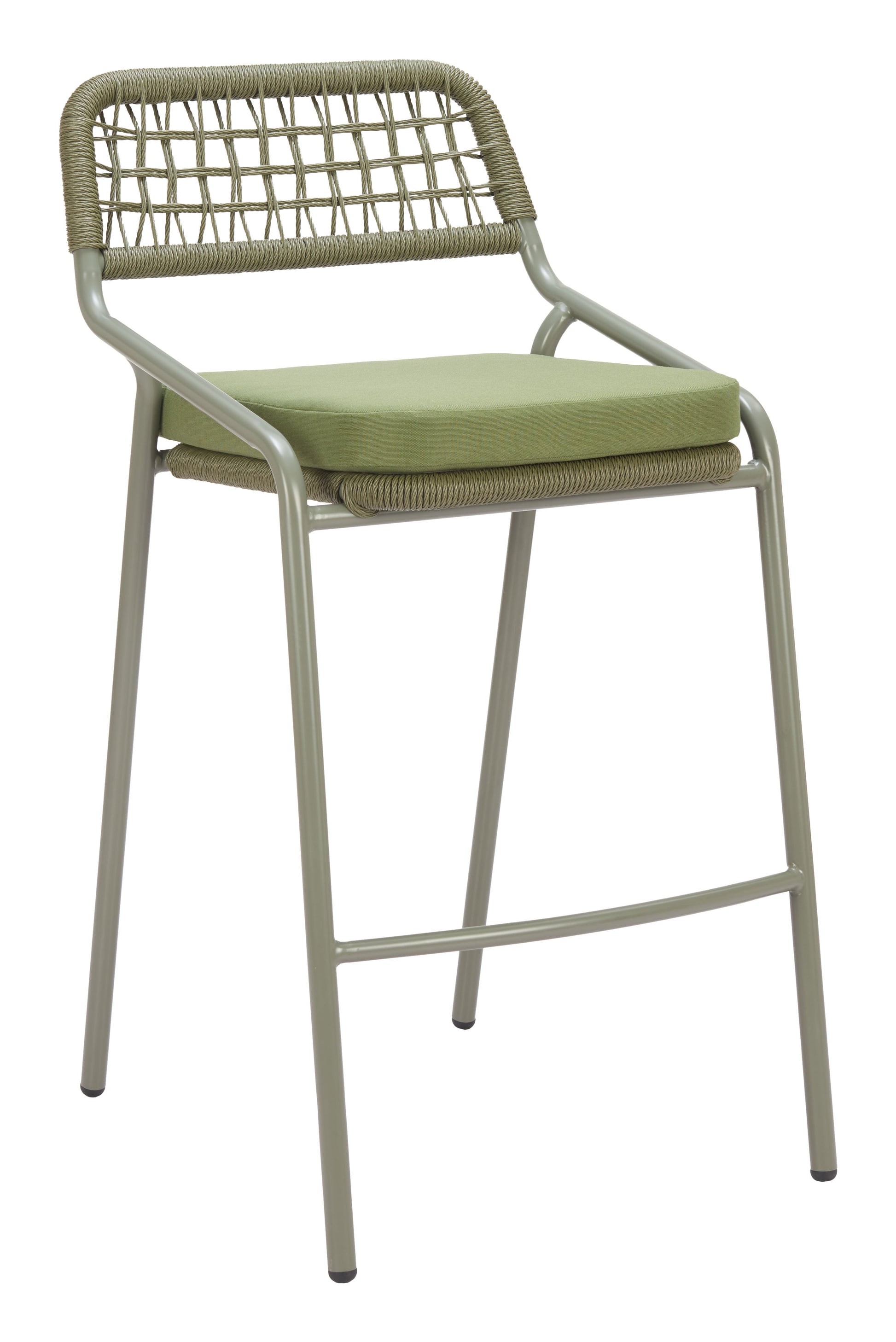 Rio Green Outdoor Barstool (Set of 2) - Ornate Home