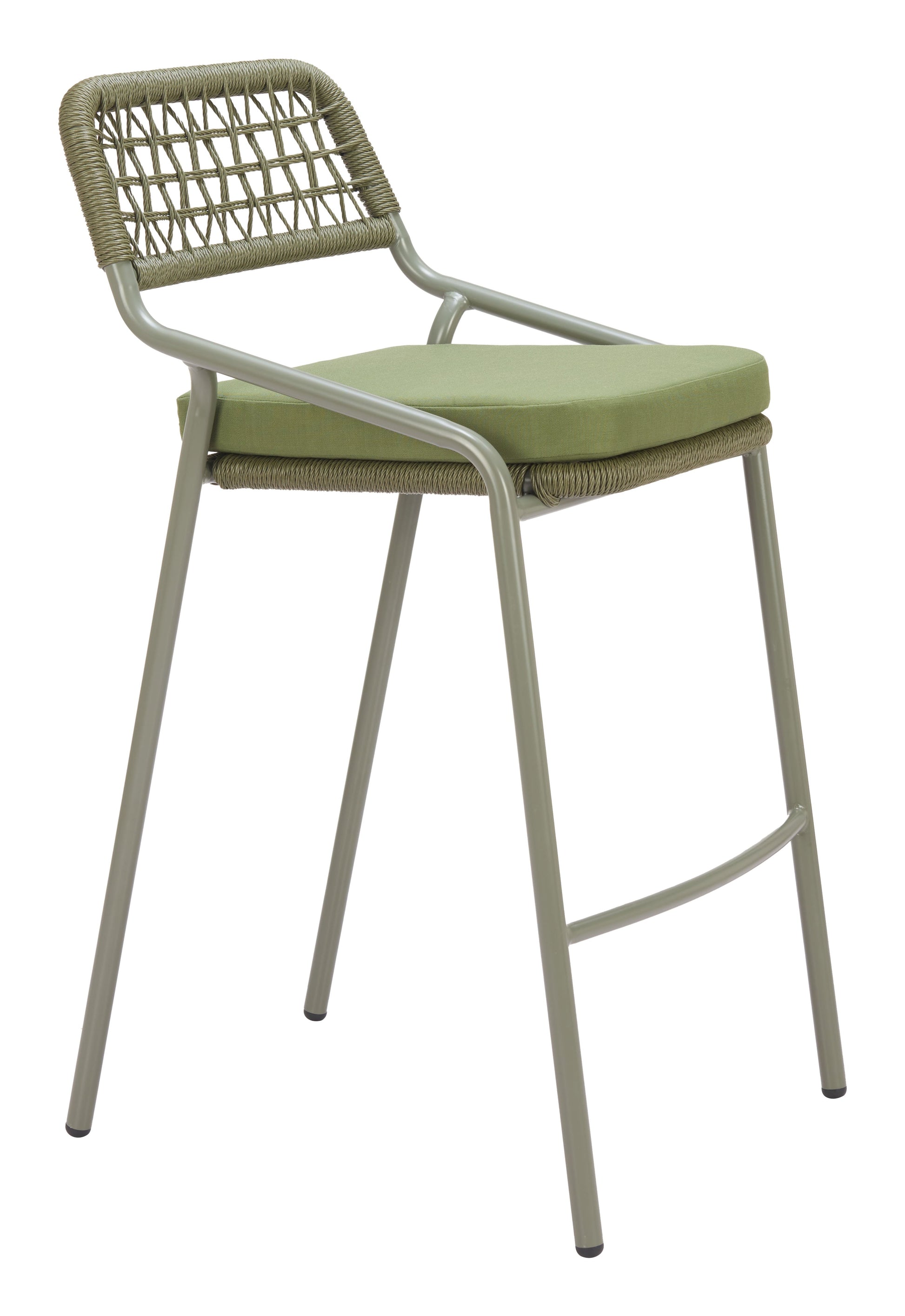 Rio Green Outdoor Barstool (Set of 2) - Ornate Home