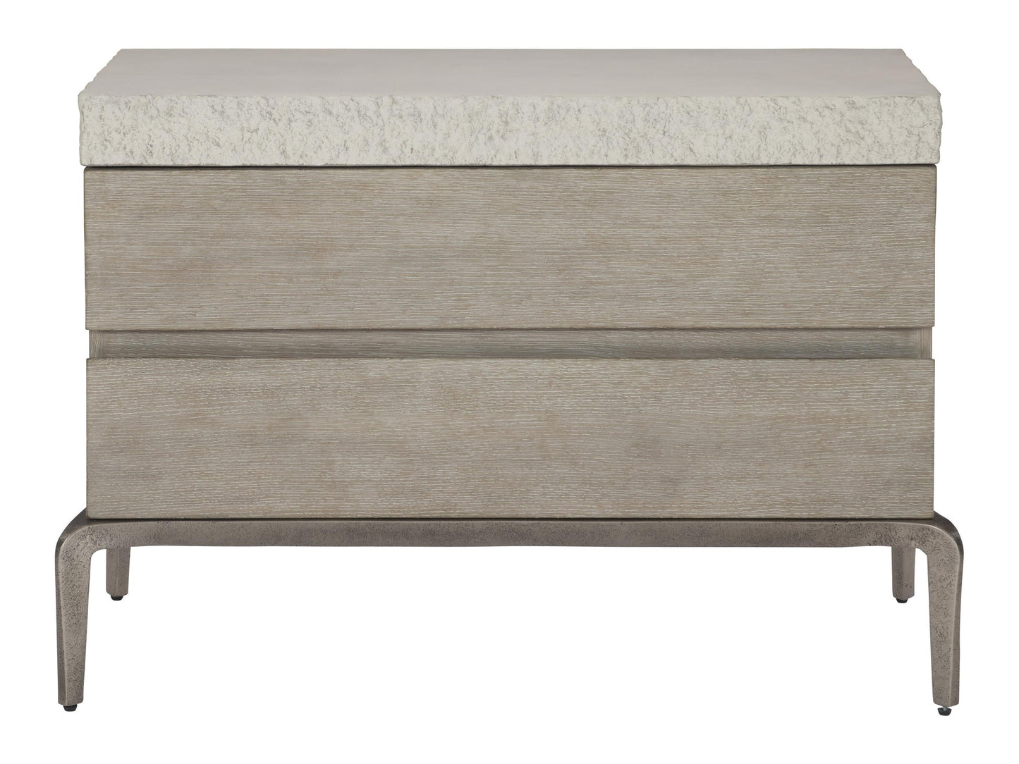 Ritter Sand Grey/Flint Nightstand - Ornate Home