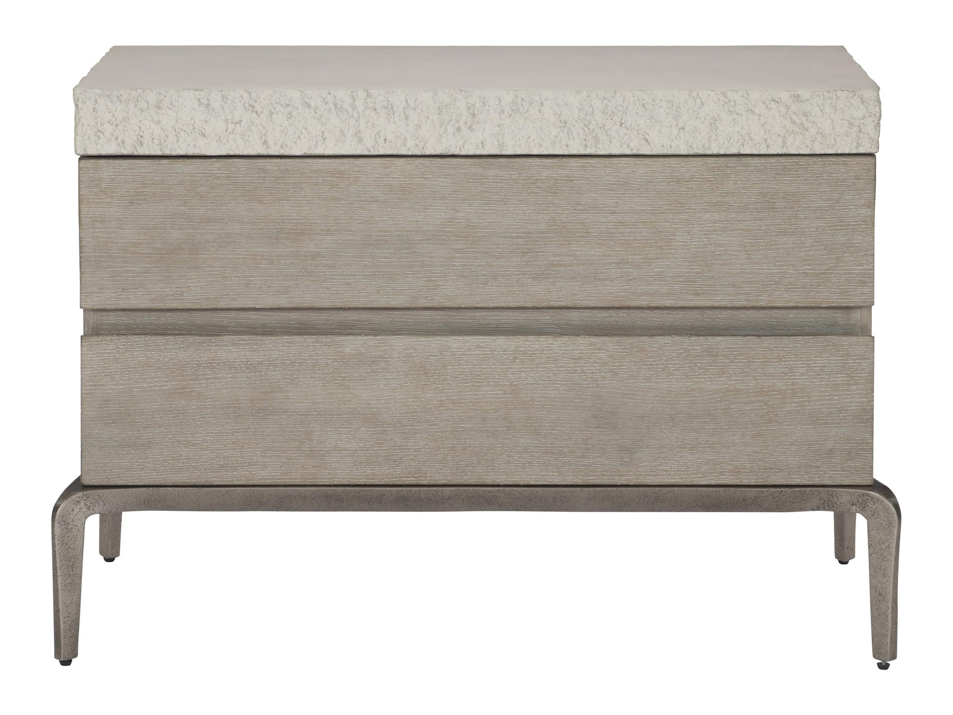 Ritter Sand Grey/Flint Nightstand - Ornate Home