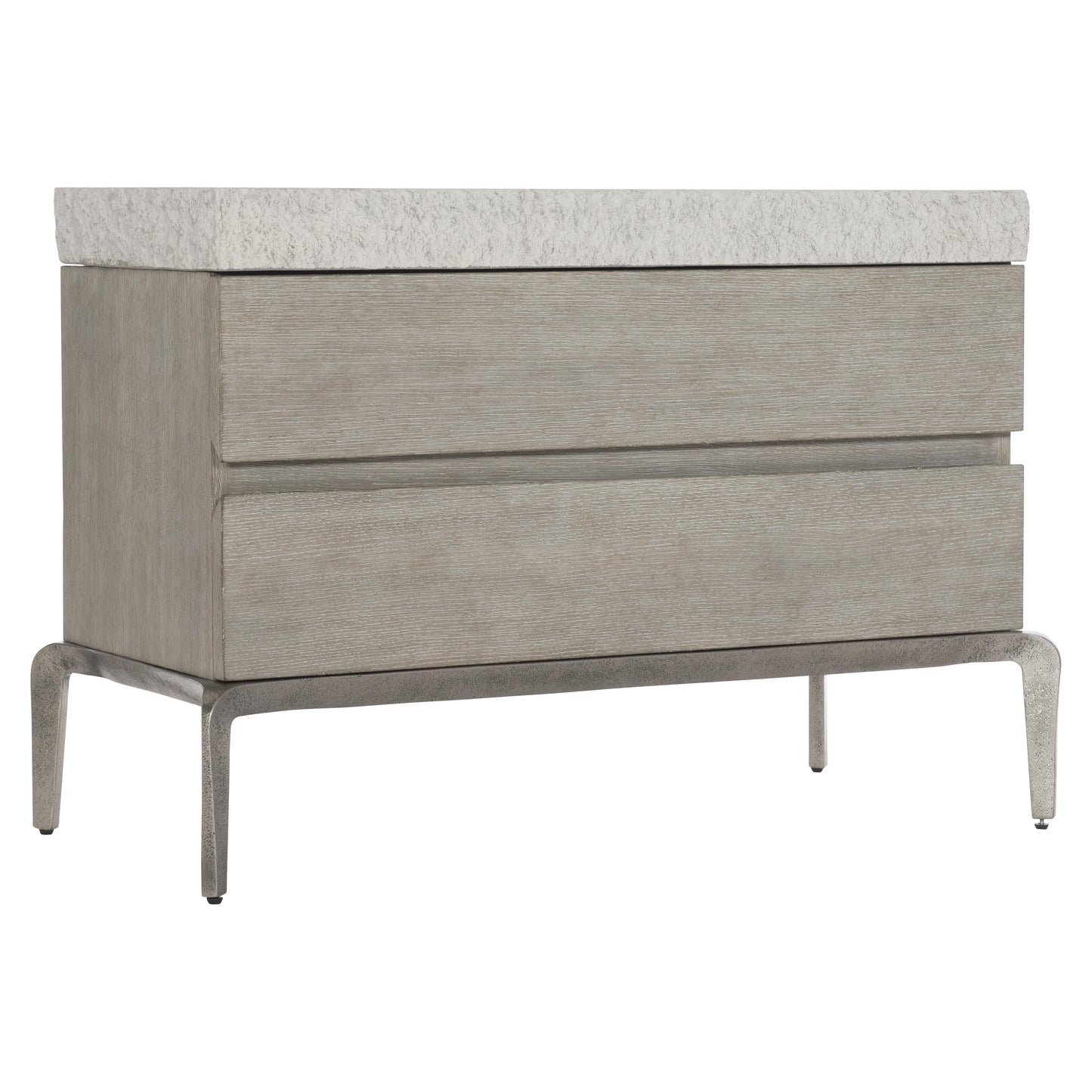 Ritter Sand Grey/Flint Nightstand - Ornate Home