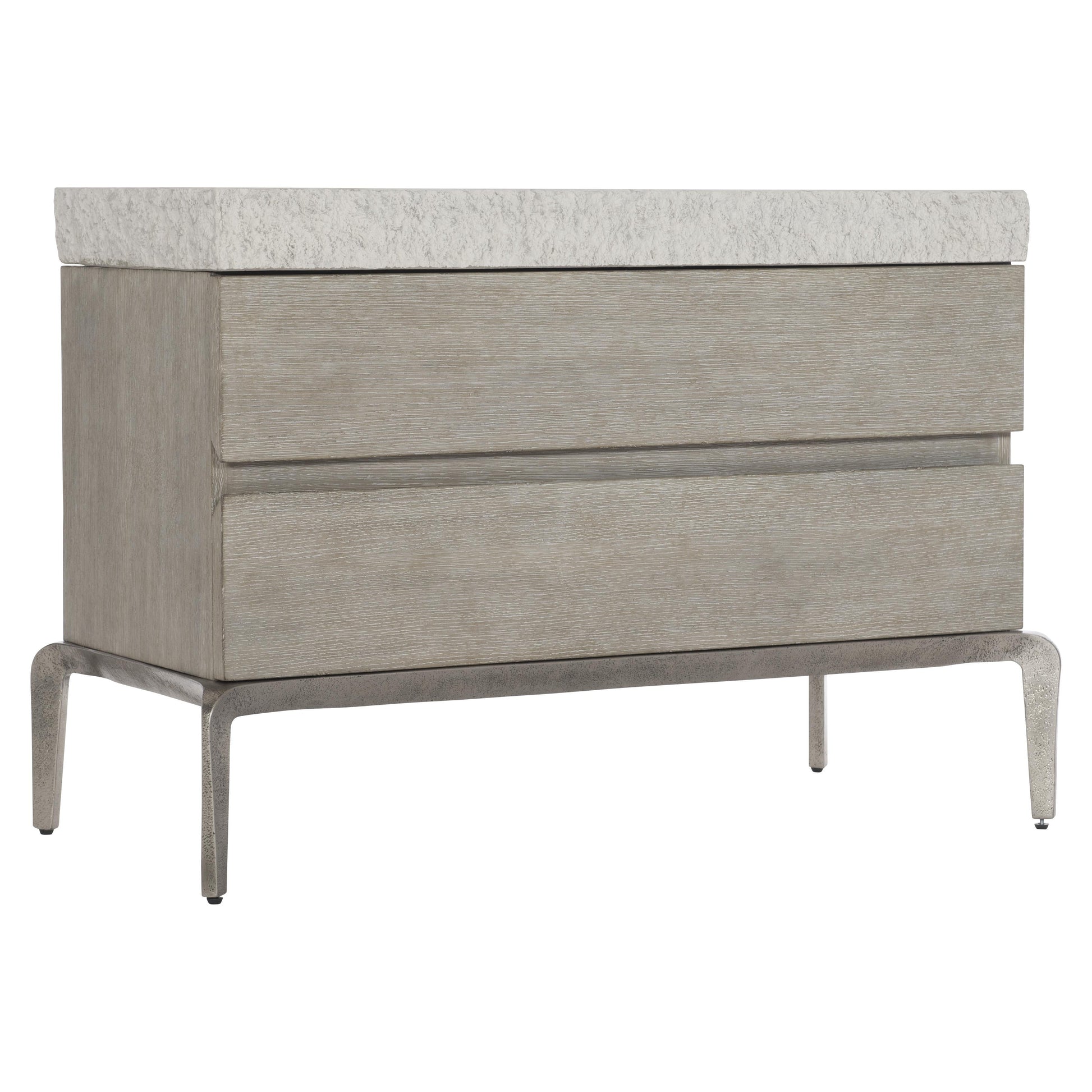 Ritter Sand Grey/Flint Nightstand - Ornate Home