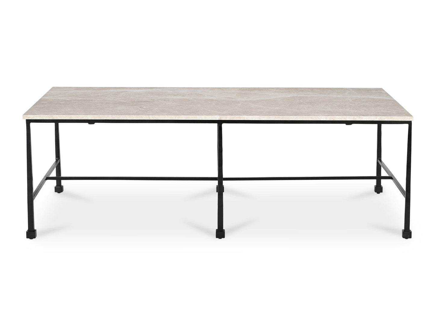 River Botticino Marble Coffee Table - Ornate Home