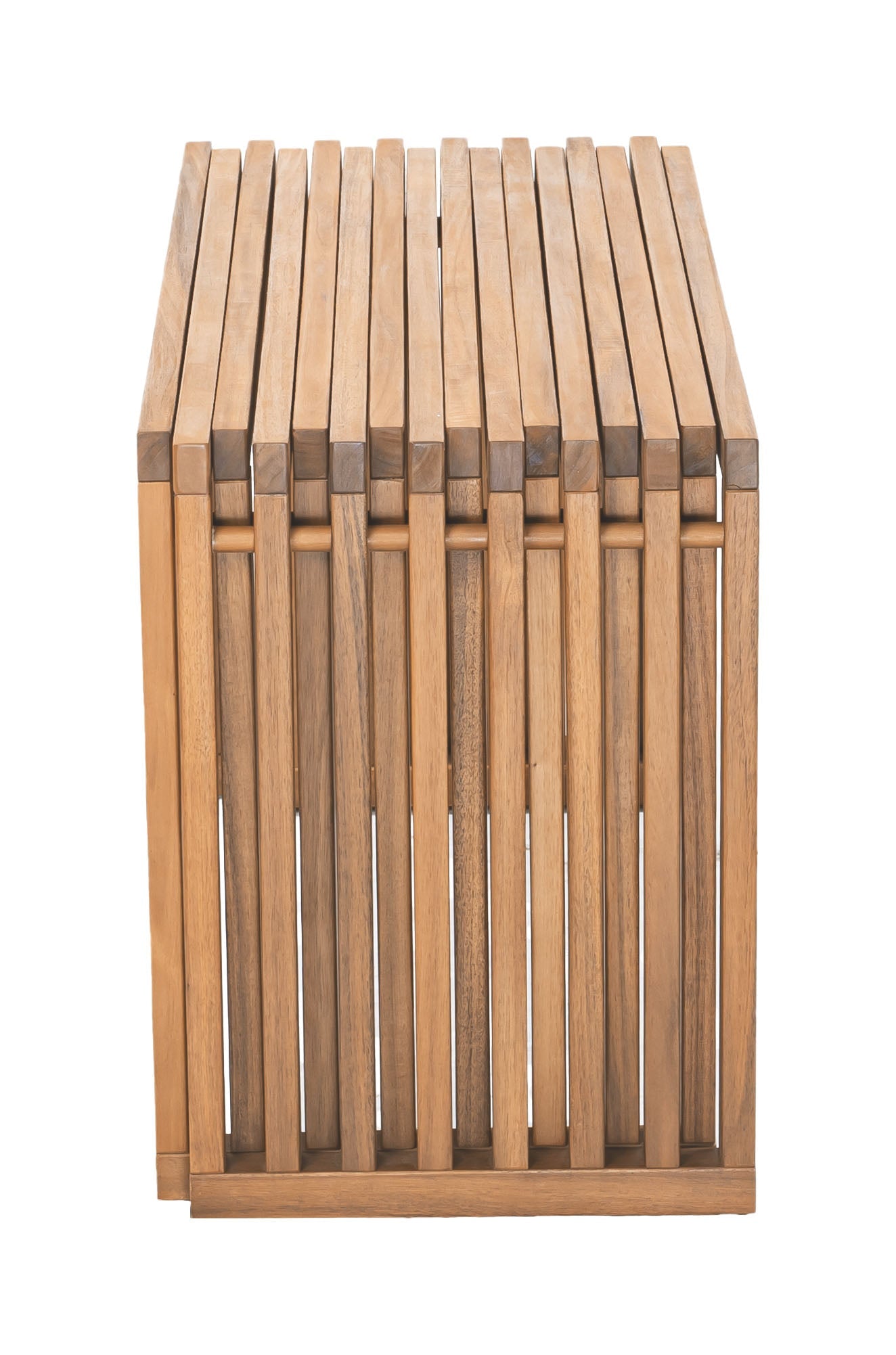 Riviera Natural Outdoor Extendable Bench (Set of 2) - Ornate Home