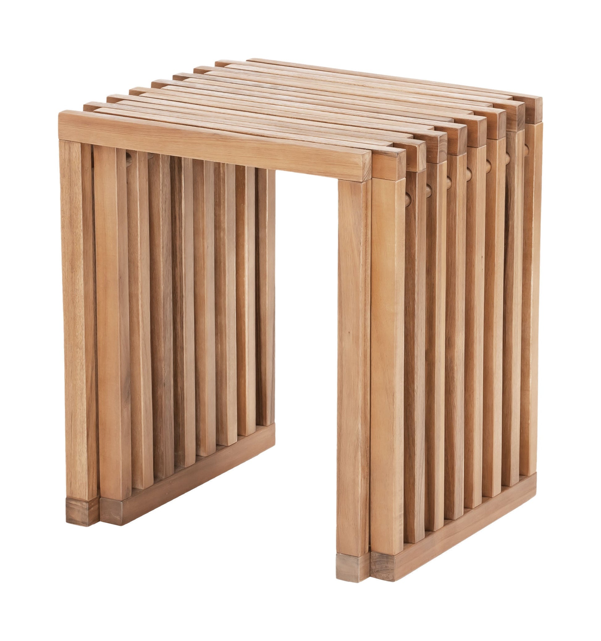 Riviera Natural Outdoor Extendable Stool (Set of 2) - Ornate Home