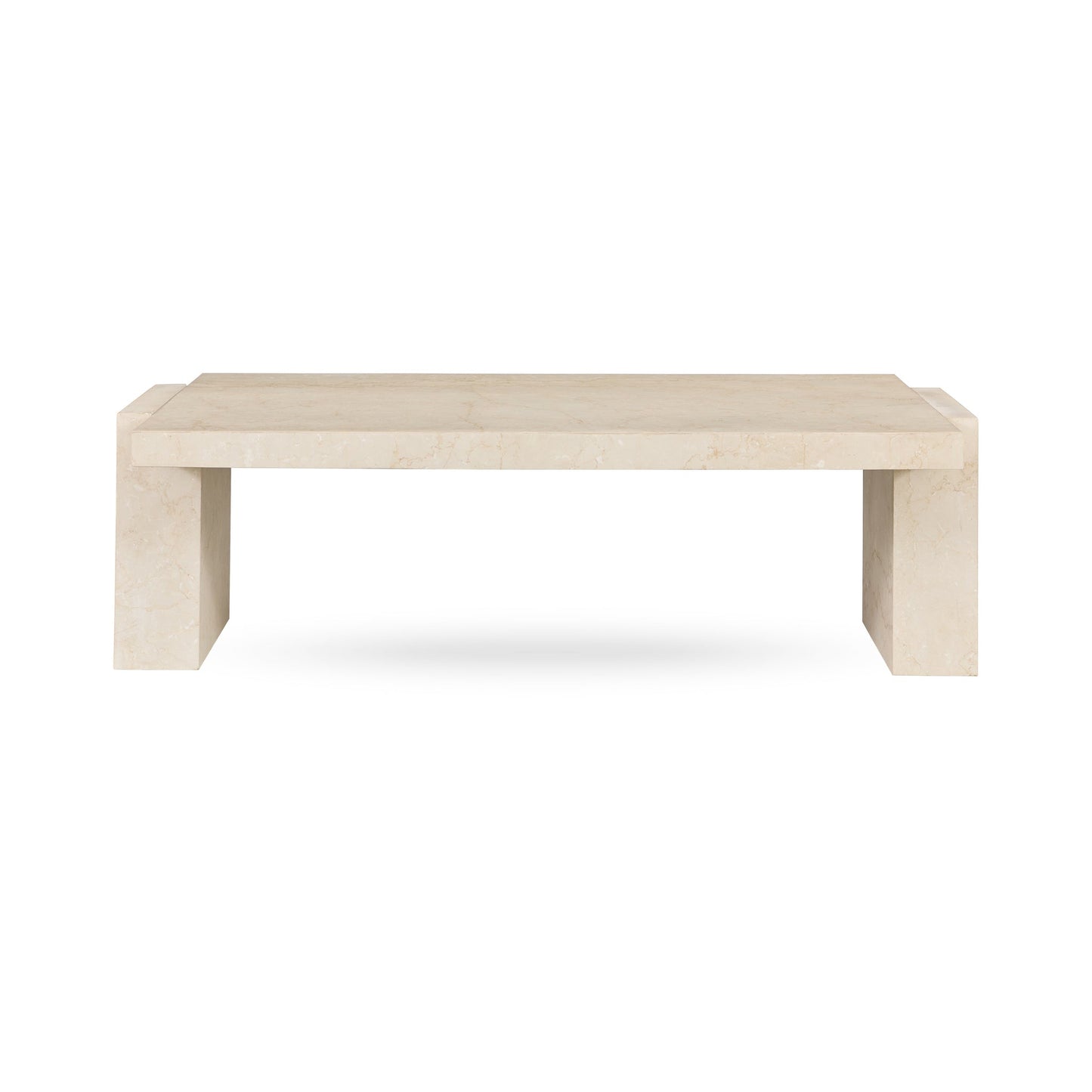 Rizza Cream Coffee Table - Ornate Home