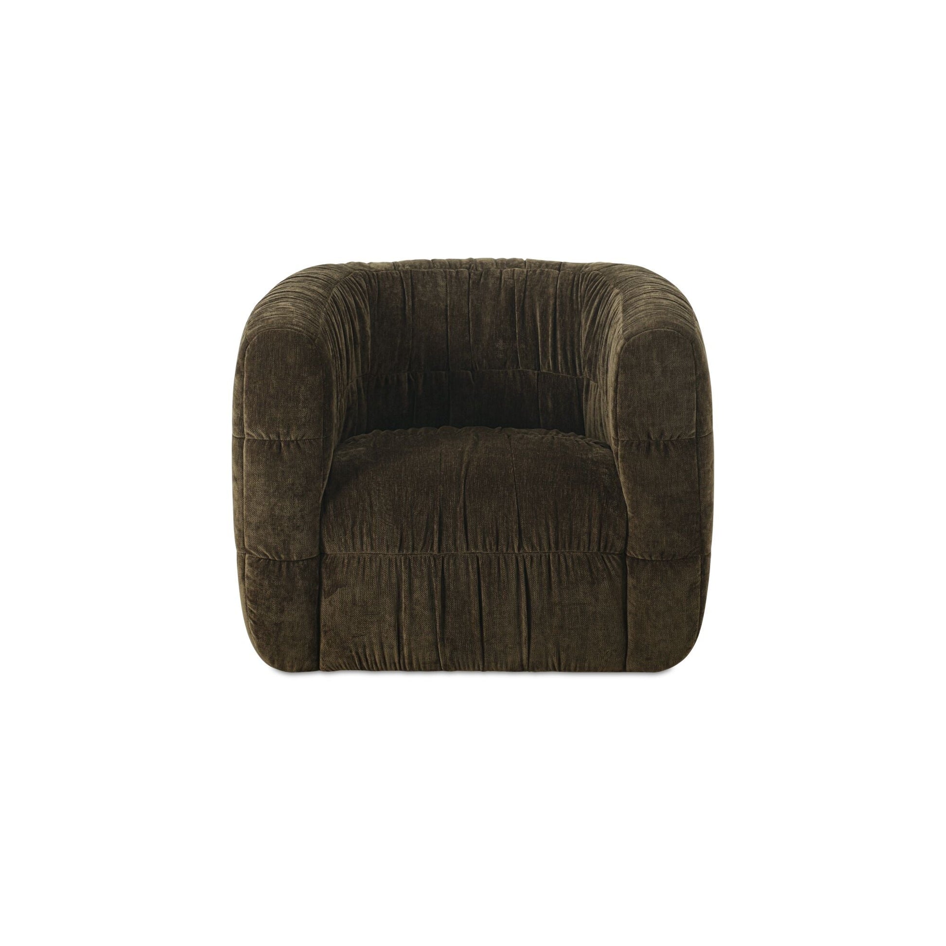Robson Dark Green Swivel Chair - Ornate Home