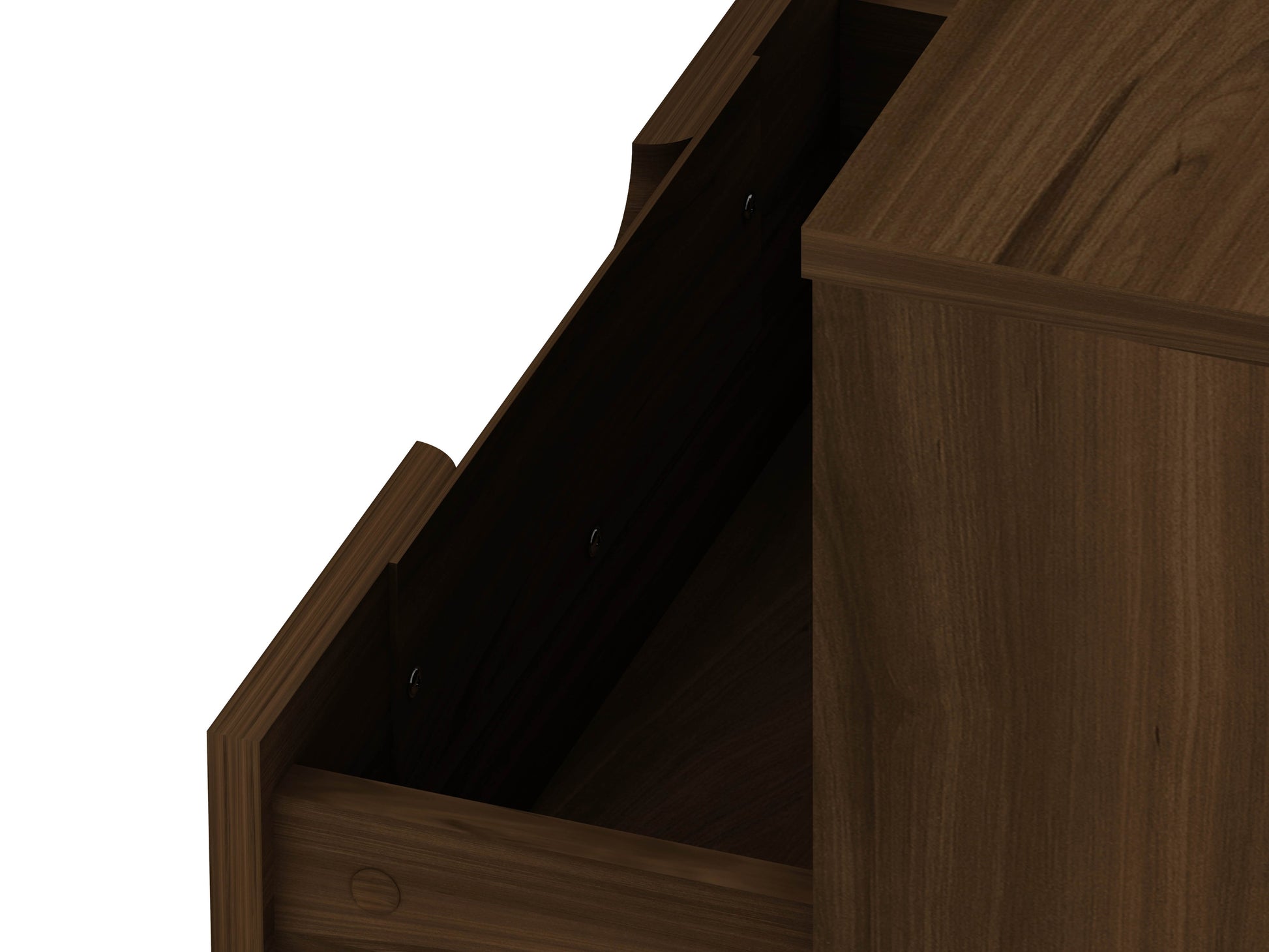 Rockefeller 1.0 Nightstand in Brown - Ornate Home