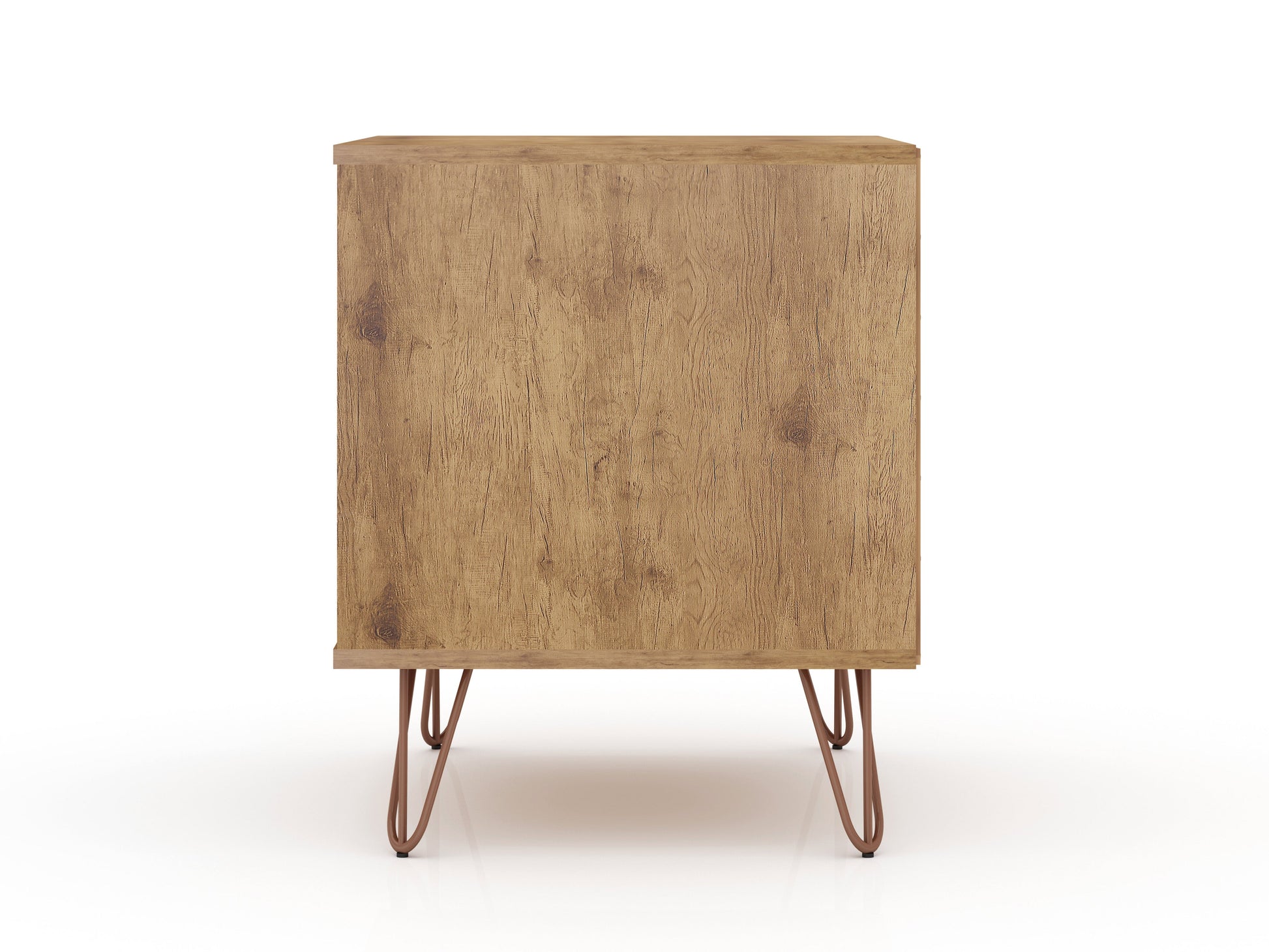 Rockefeller 1.0 Nightstand in Nature and Rose Pink - Ornate Home