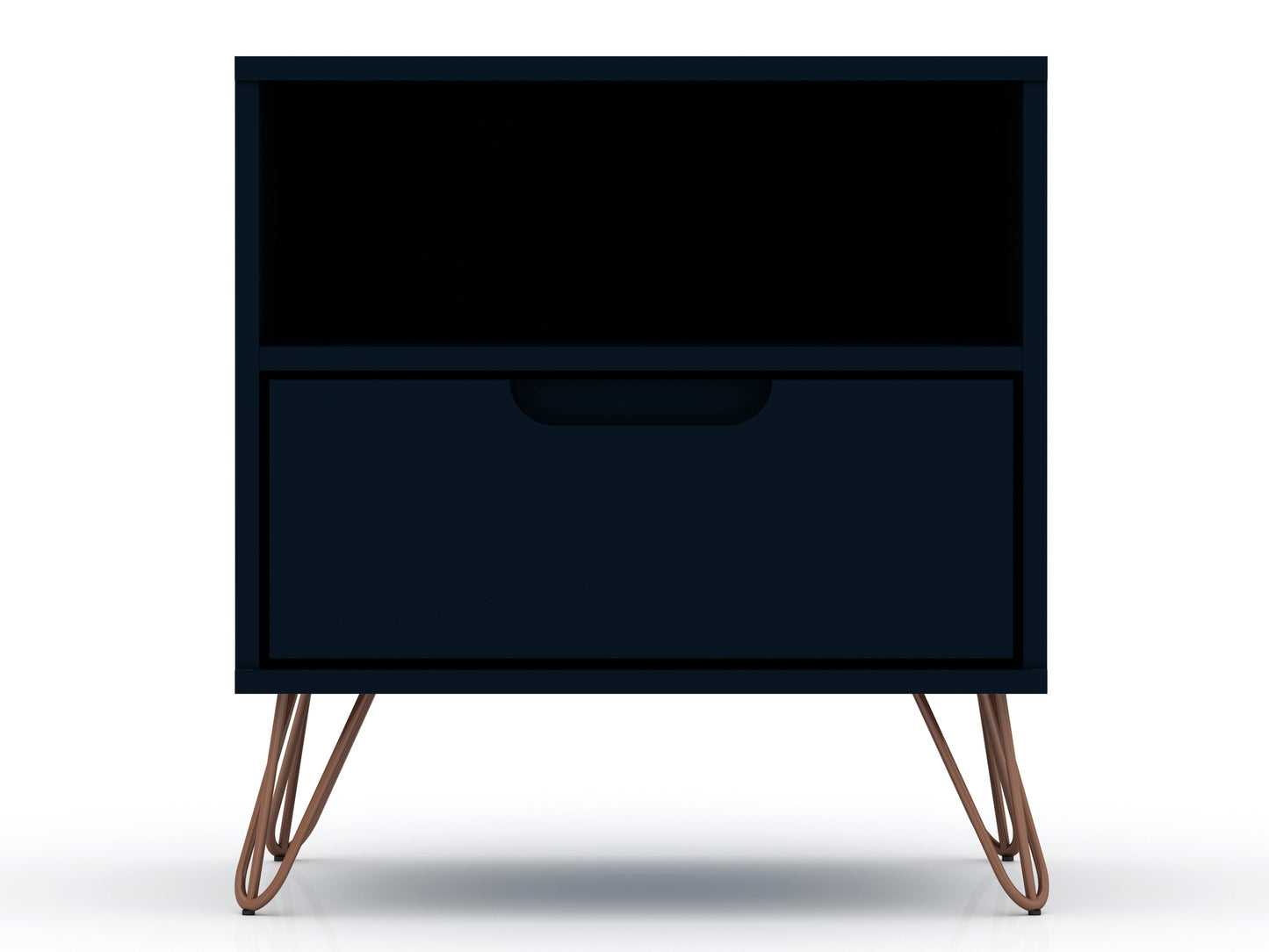 Rockefeller 1.0 Nightstand in Tatiana Midnight Blue - Ornate Home