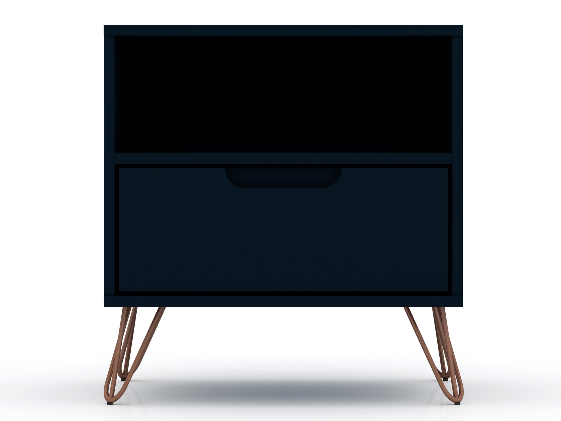 Rockefeller 1.0 Nightstand in Tatiana Midnight Blue - Ornate Home