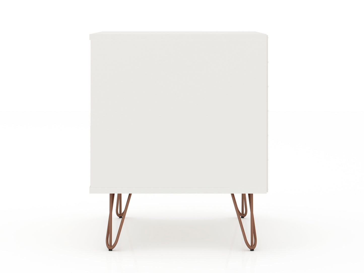 Rockefeller 1.0 Nightstand in White - Ornate Home