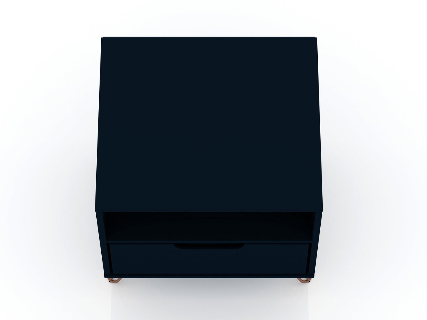 Rockefeller Nightstand 1.0 in Tatiana Midnight Blue (set of 2) - Ornate Home