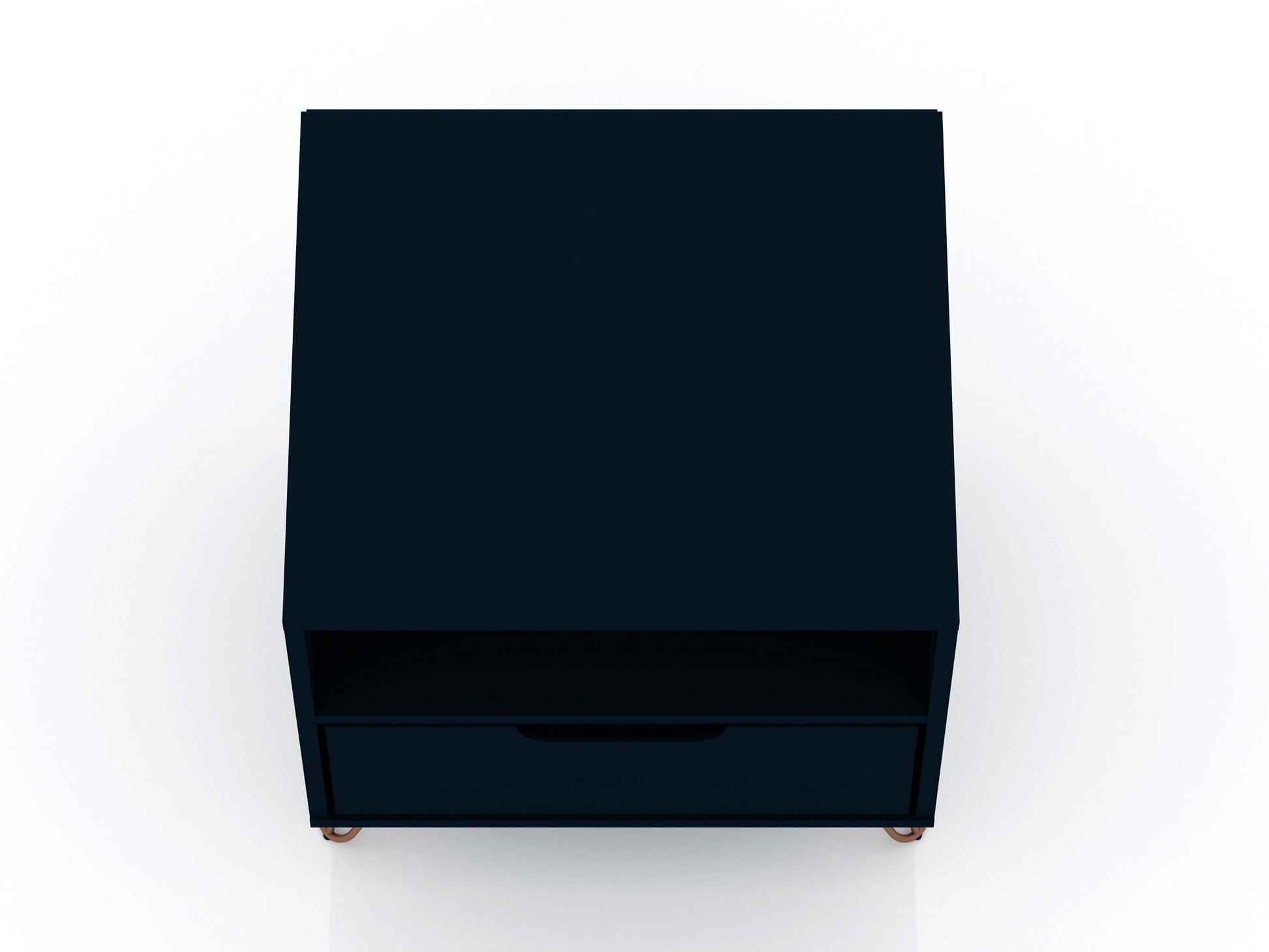 Rockefeller Nightstand 1.0 in Tatiana Midnight Blue (set of 2) - Ornate Home