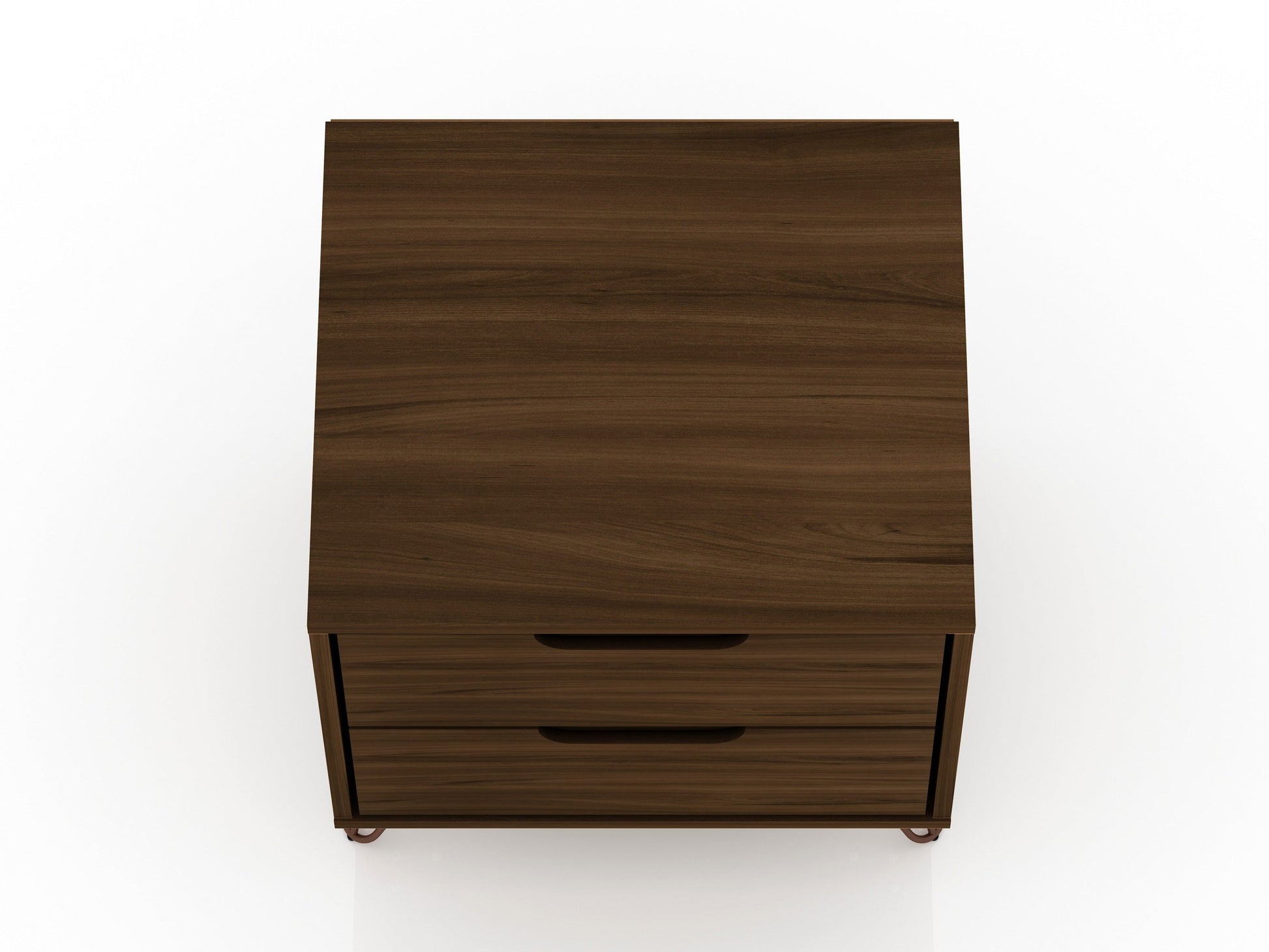 Rockefeller Nightstand 2.0 in Brown (set of 2) - Ornate Home