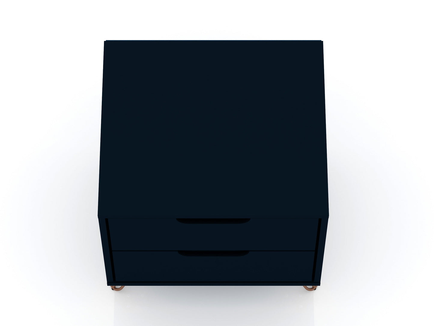 Rockefeller Nightstand 2.0 in Tatiana Midnight Blue (set of 2) - Ornate Home