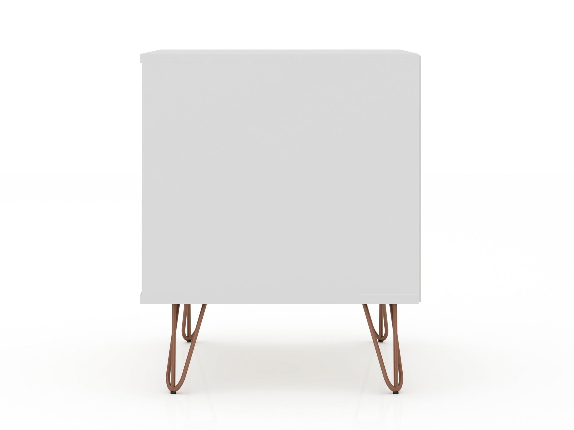 Rockefeller Nightstand 2.0 in White (set of 2) - Ornate Home