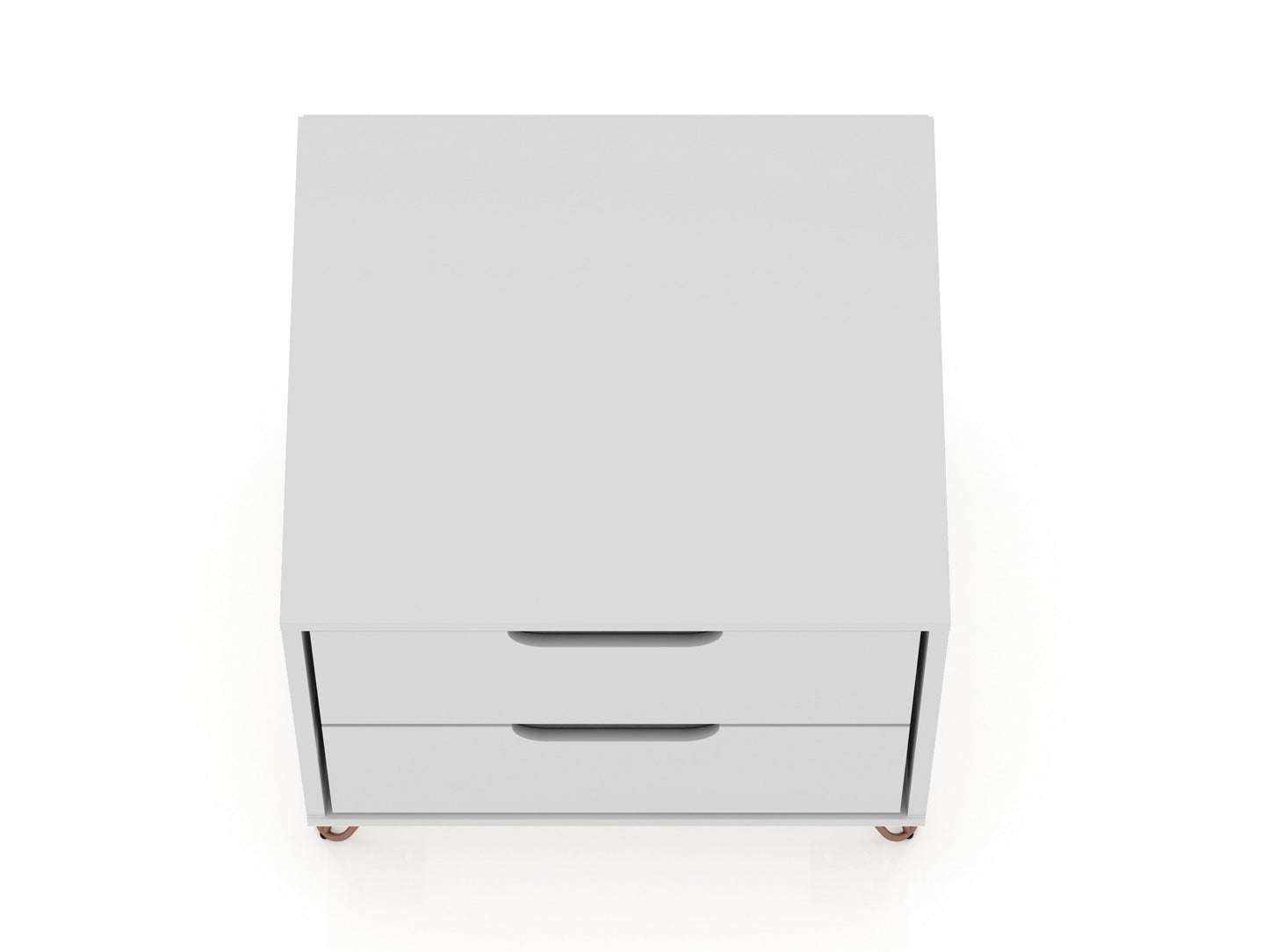 Rockefeller Nightstand 2.0 in White (set of 2) - Ornate Home