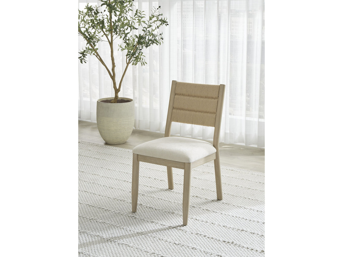 Rockport Chai Danish Cord Dining Chair (Set of 2) - Ornate Home