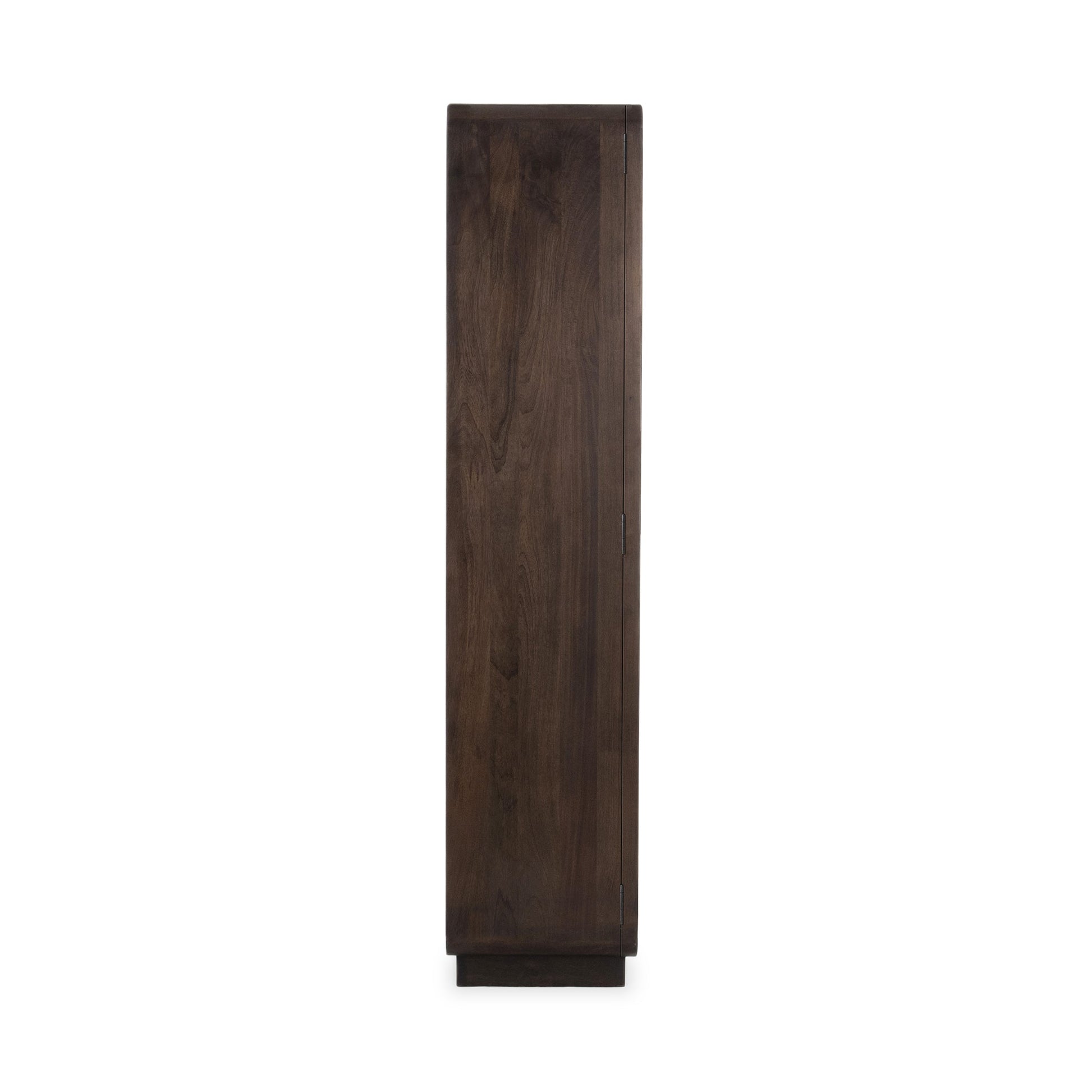 Rogers Dark Brown Display Cabinet - Ornate Home