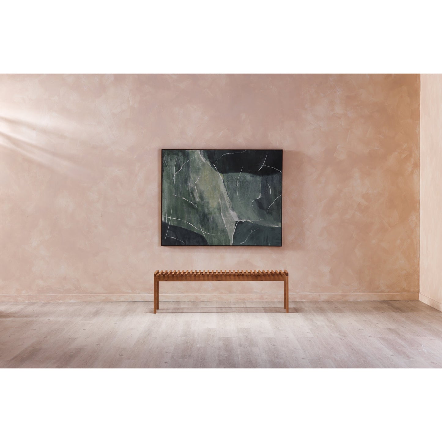 Rohe Natural Oak Bench - Ornate Home