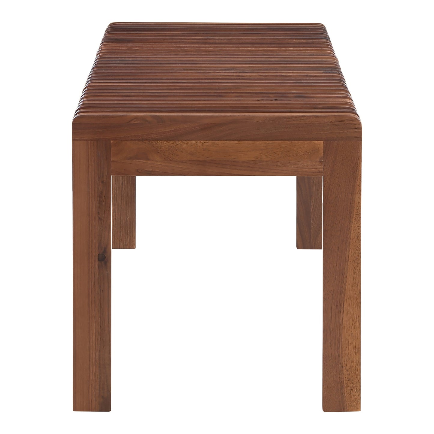 Rohe Walnut Brown Bench - Ornate Home