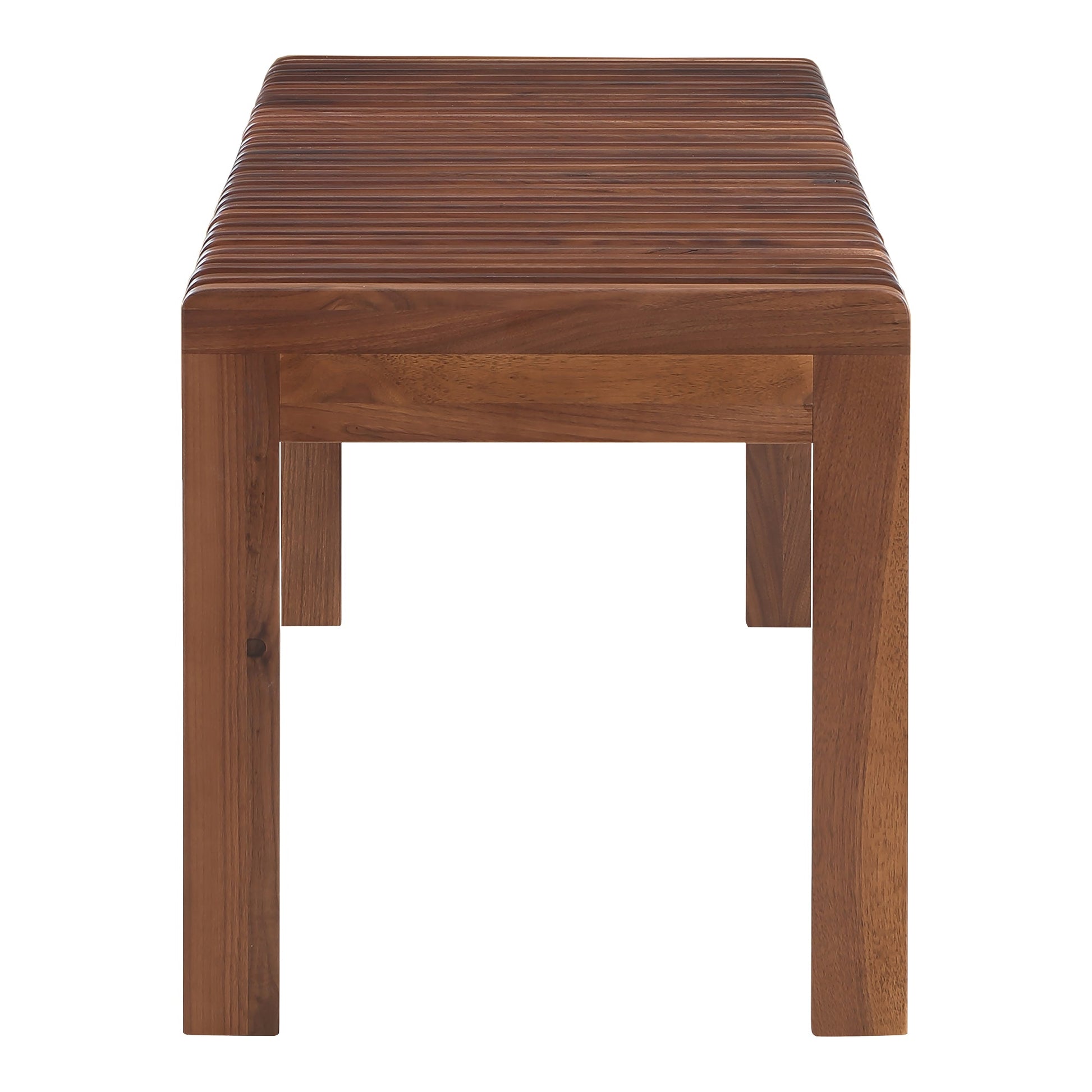 Rohe Walnut Brown Bench - Ornate Home