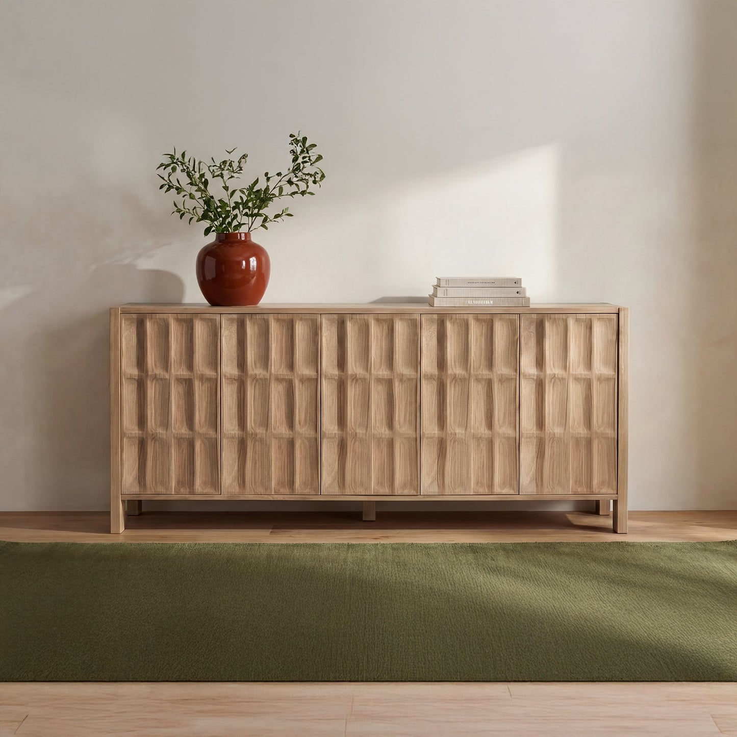 Roland Natural Sideboard - Ornate Home
