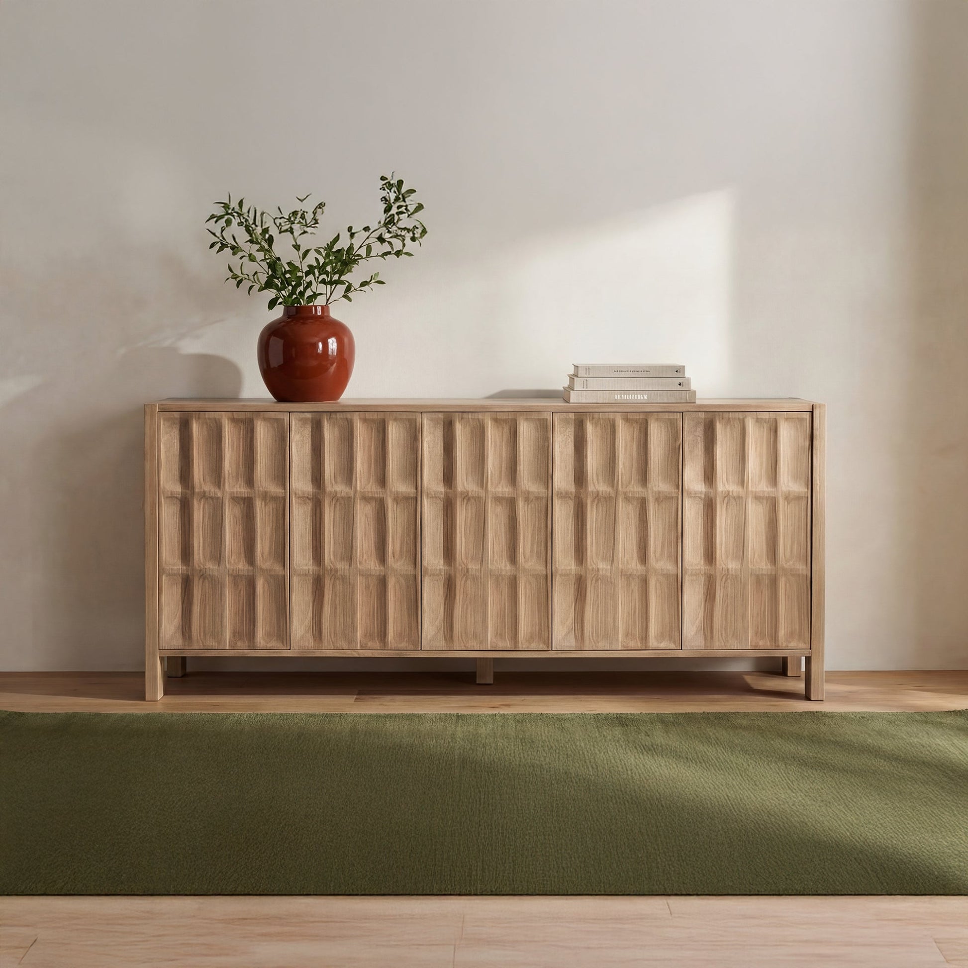Roland Natural Sideboard - Ornate Home