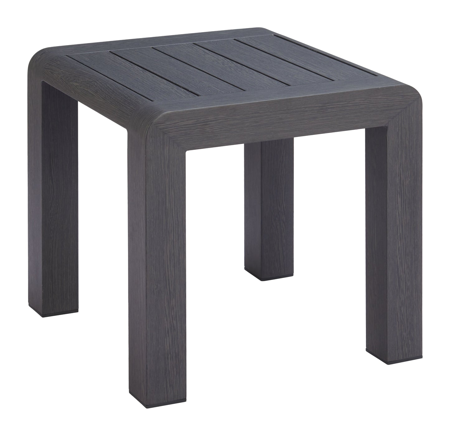 Rolig Black Outdoor Side Table - Ornate Home