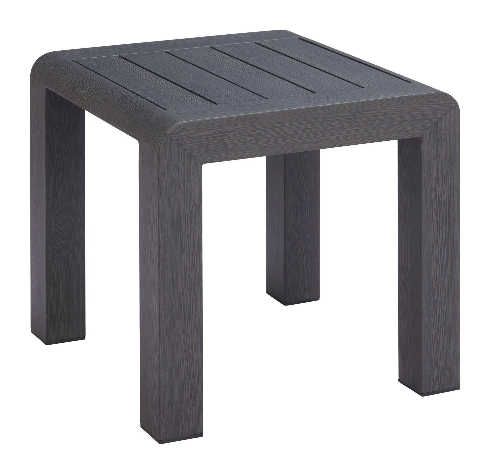 Rolig Black Outdoor Side Table - Ornate Home