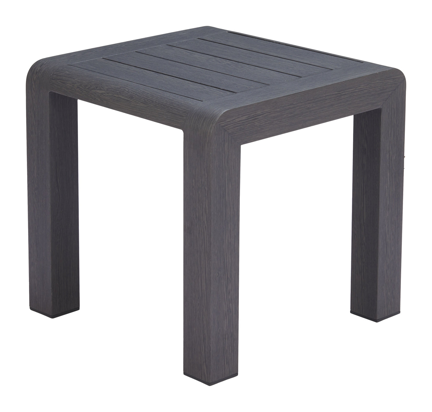 Rolig Black Outdoor Side Table - Ornate Home