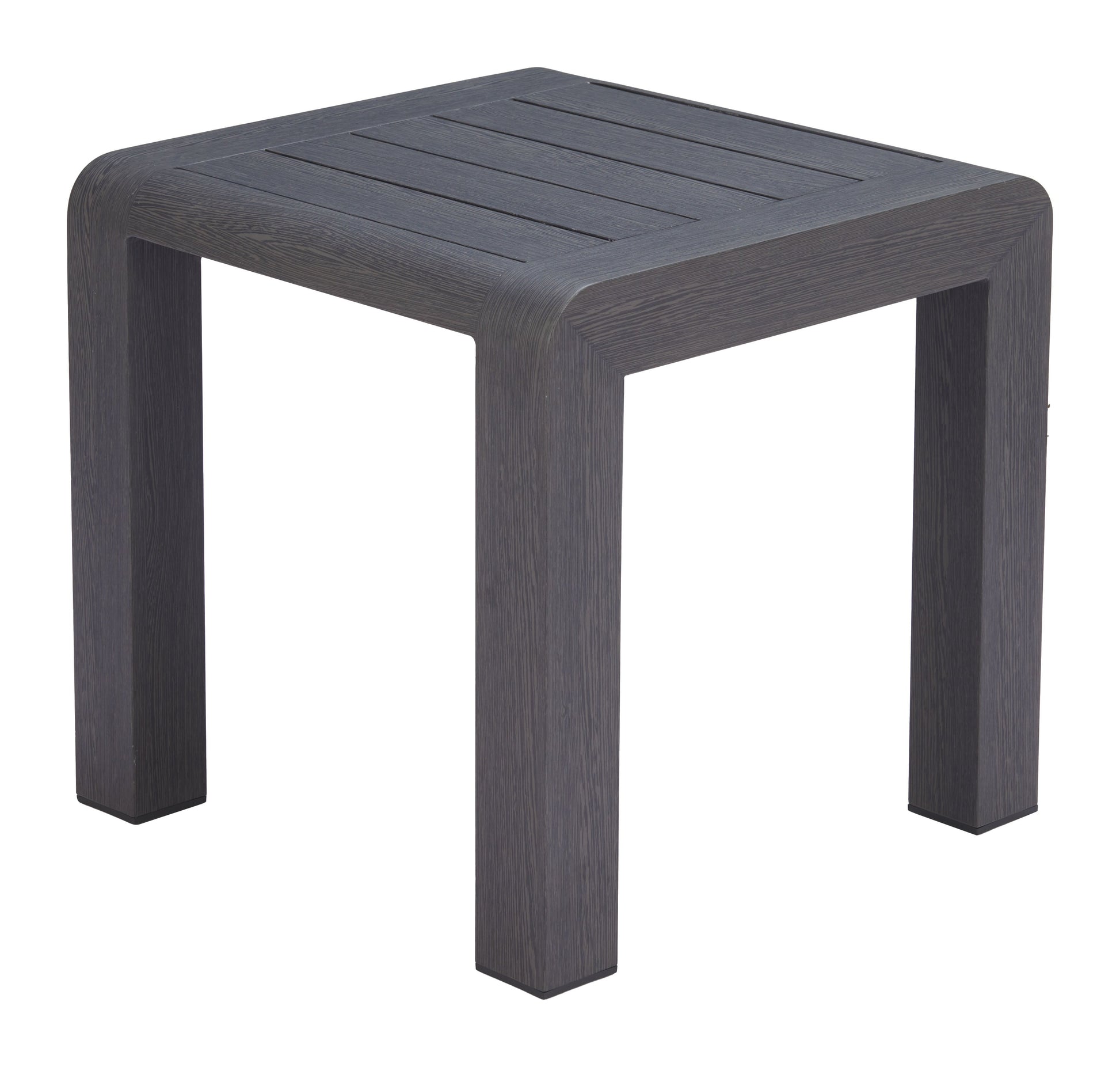 Rolig Black Outdoor Side Table - Ornate Home