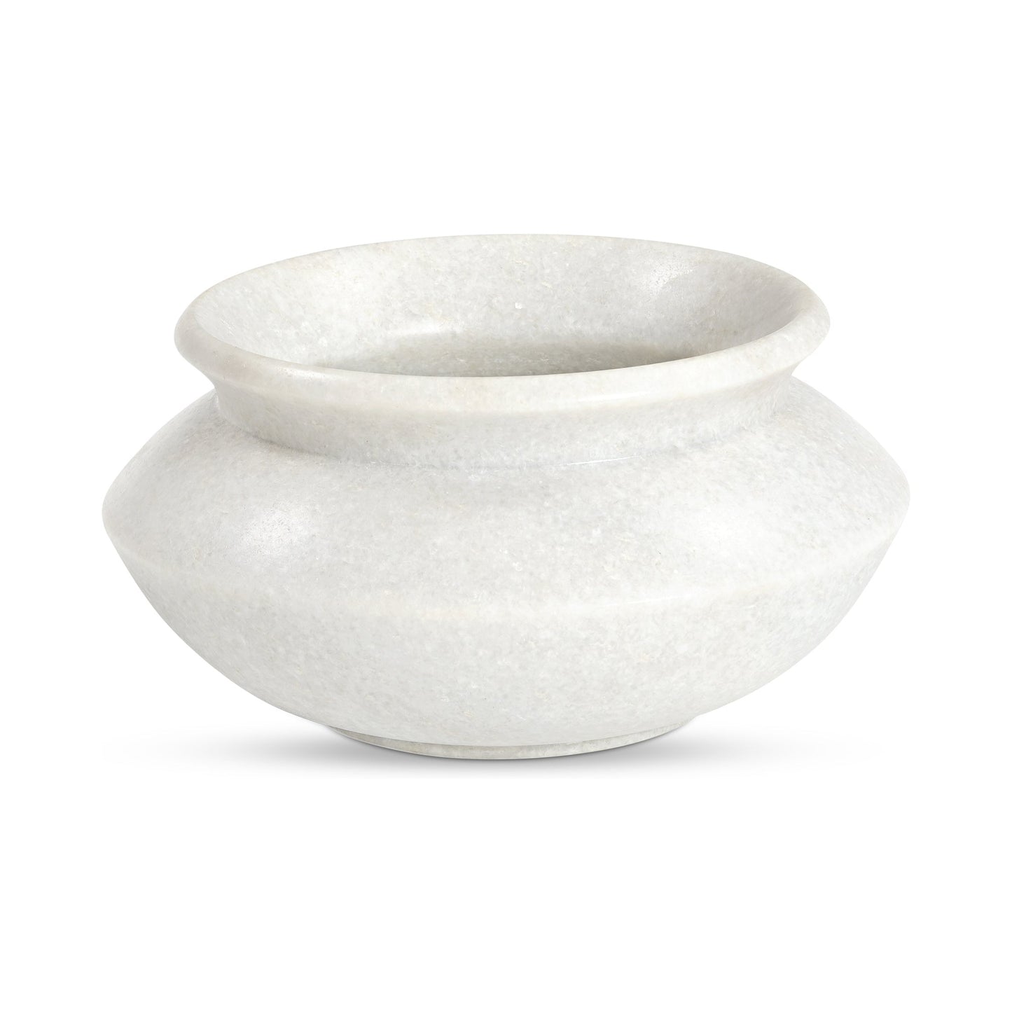 Romano White Marble Vessel - Ornate Home