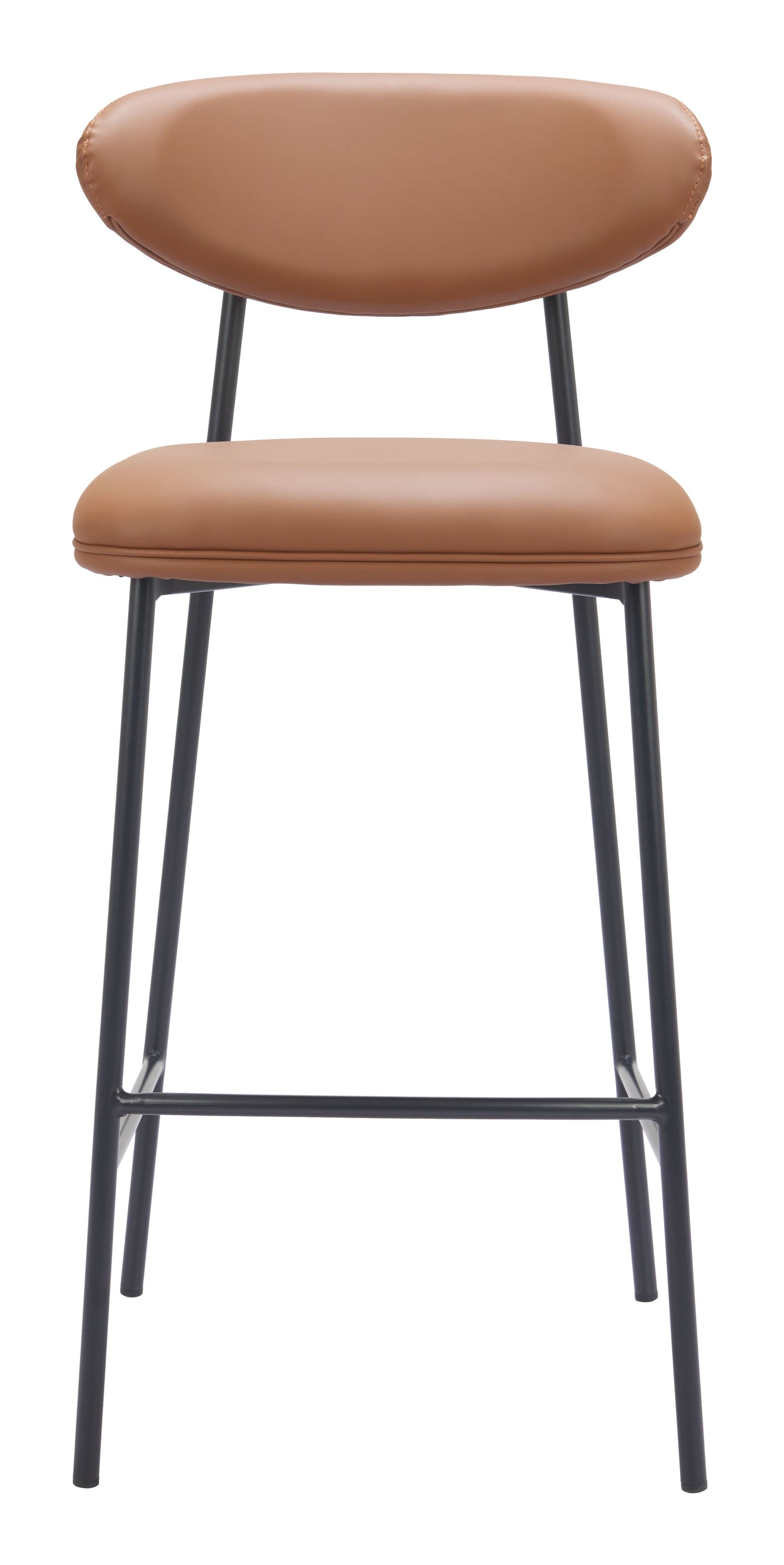 Rorun Brown Barstool (Set of 2) - Ornate Home