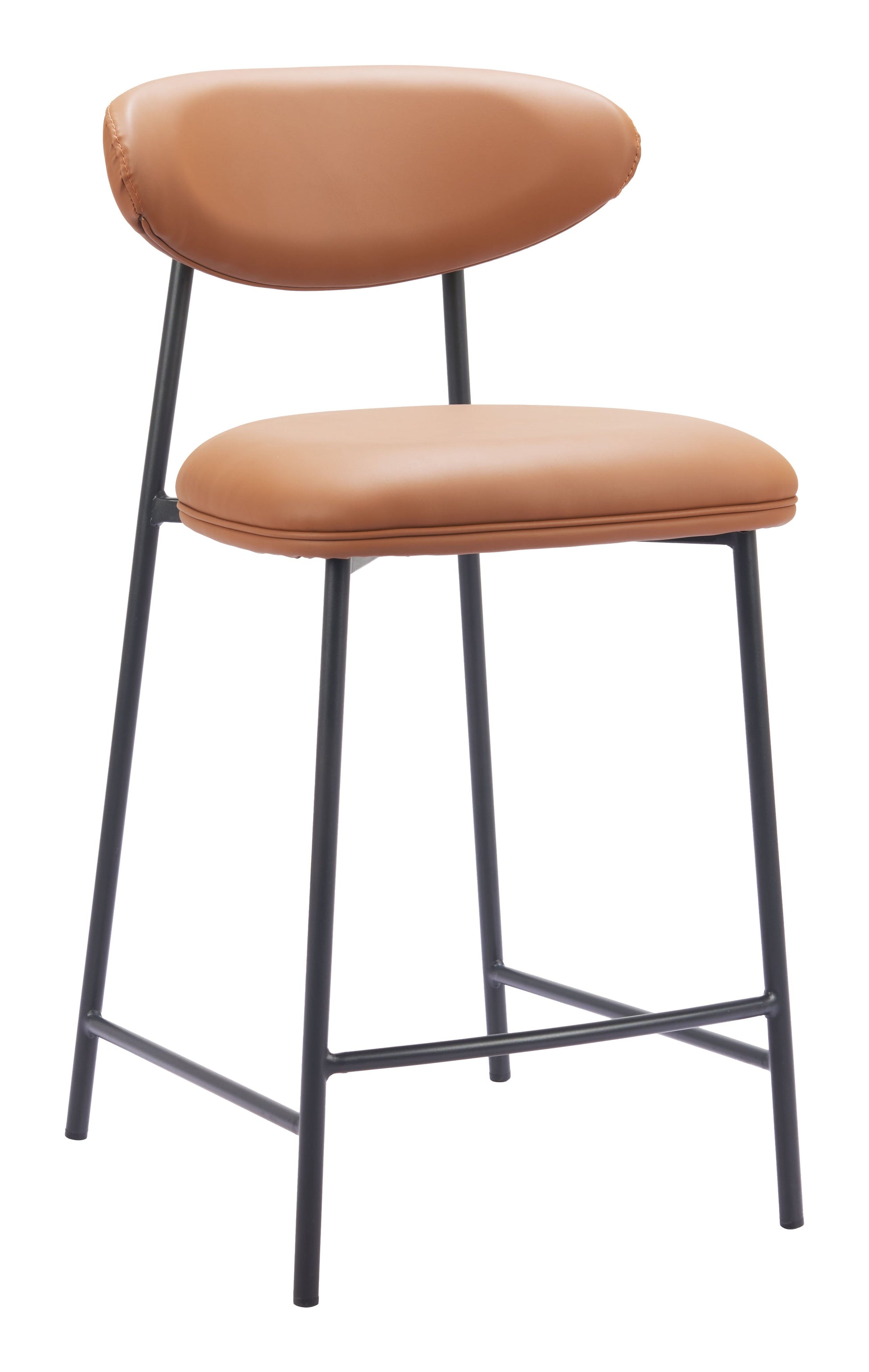 Rorun Brown Counter Stool (Set of 2) - Ornate Home
