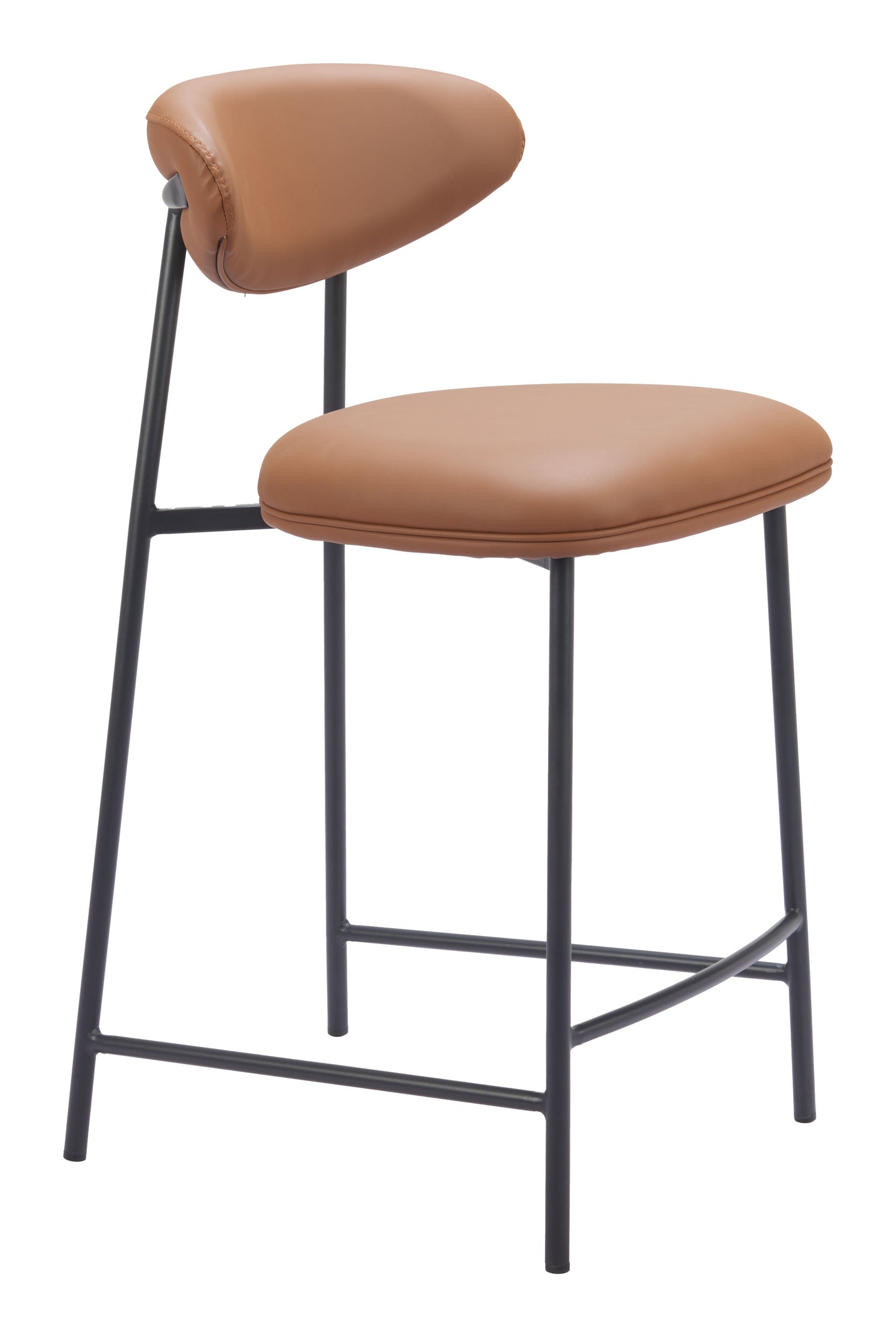 Rorun Brown Counter Stool (Set of 2) - Ornate Home